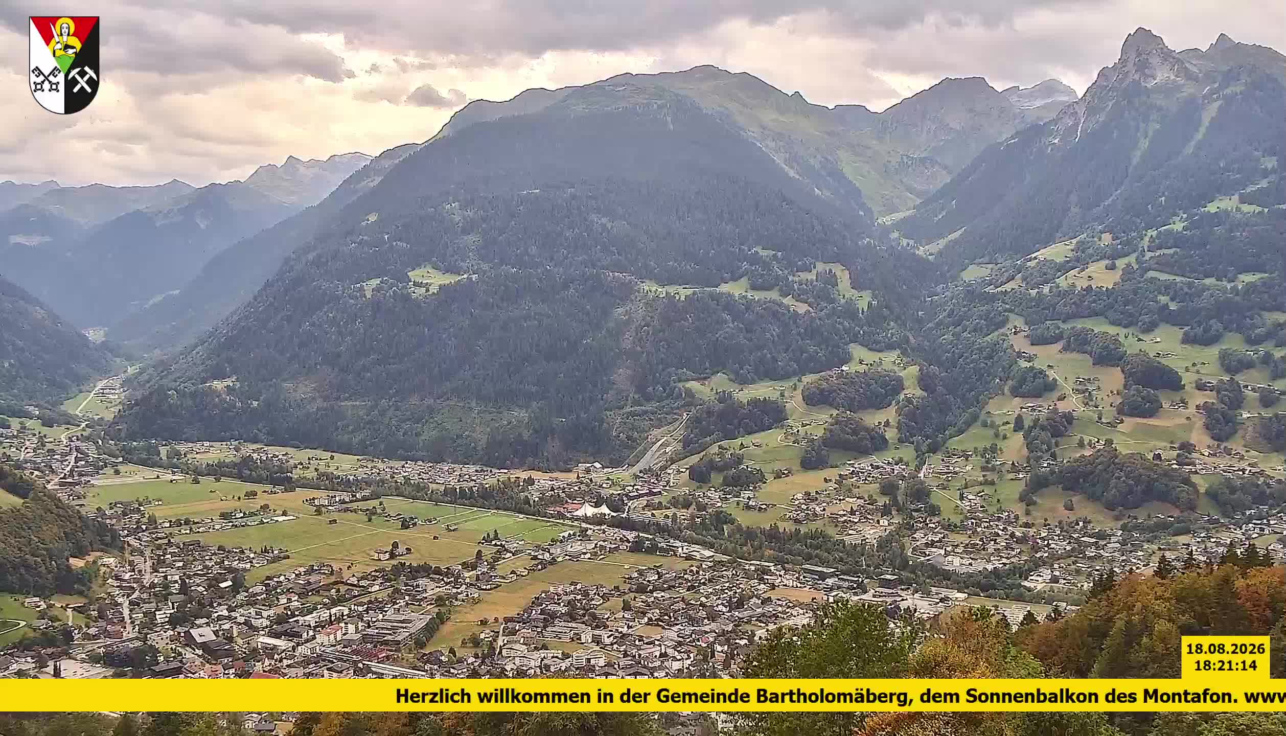 Bartholomäberg | Blick auf Schruns