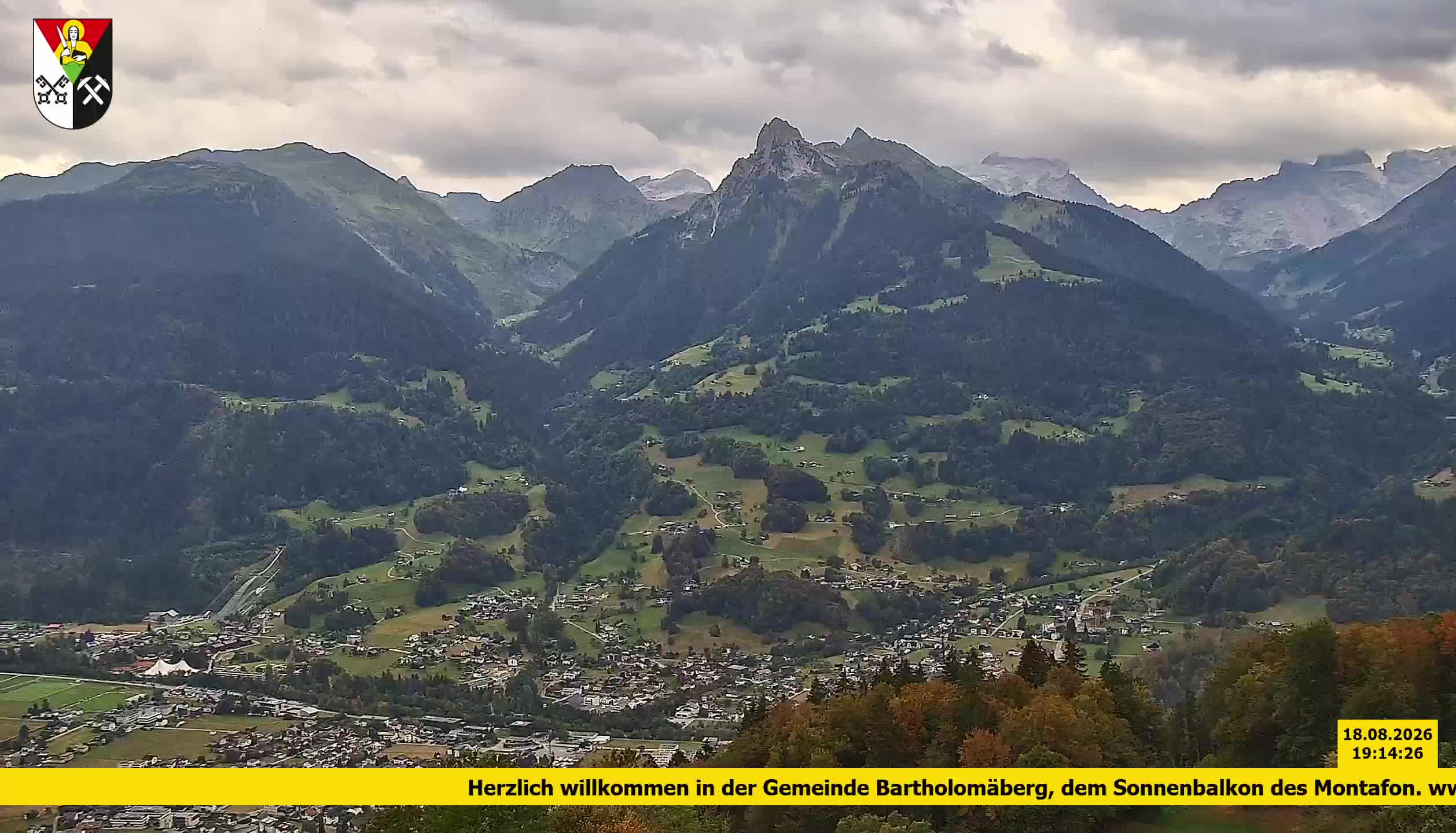 Bartholomäberg | Blick auf Schruns