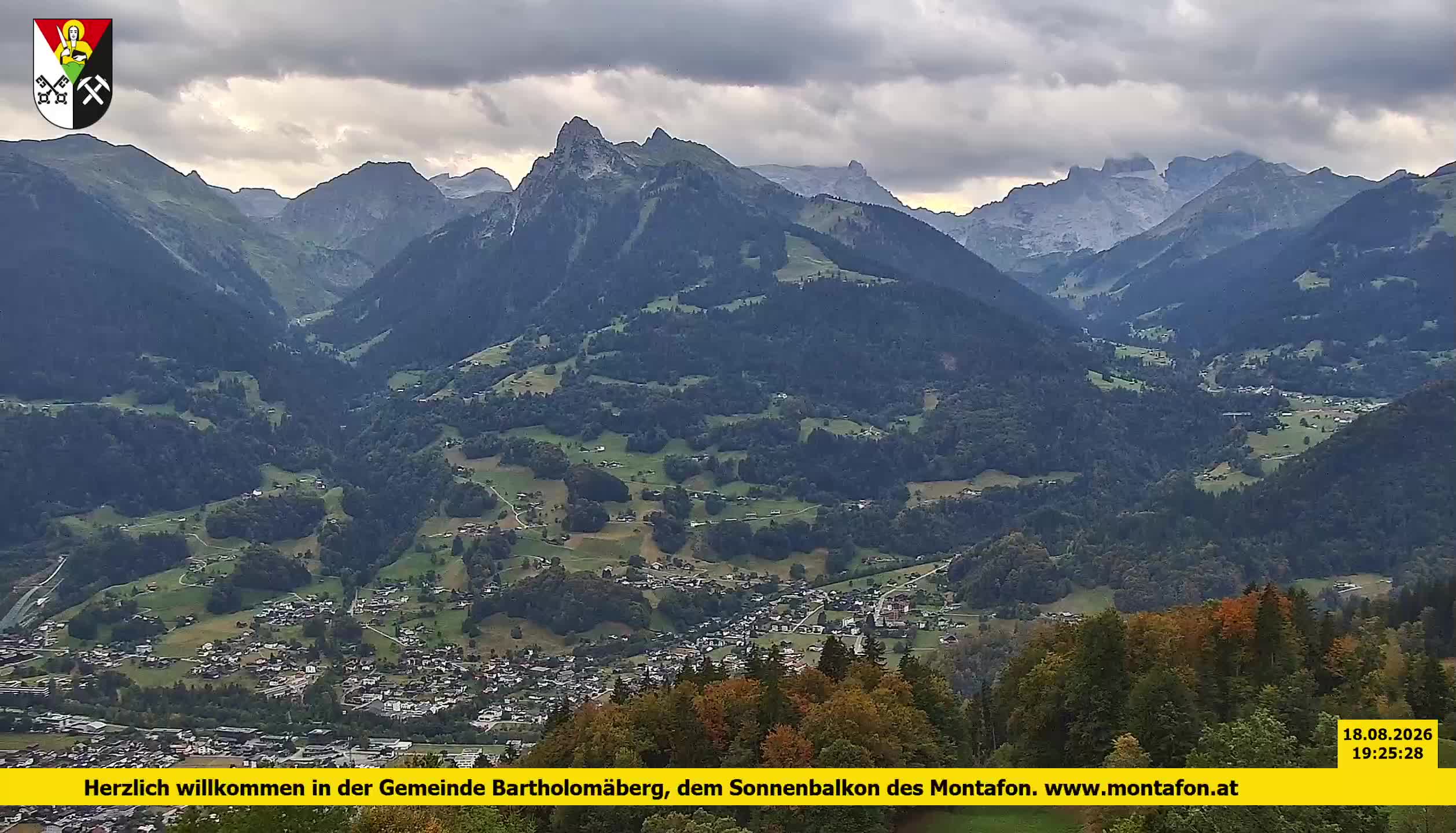Bartholomäberg | Blick auf Schruns