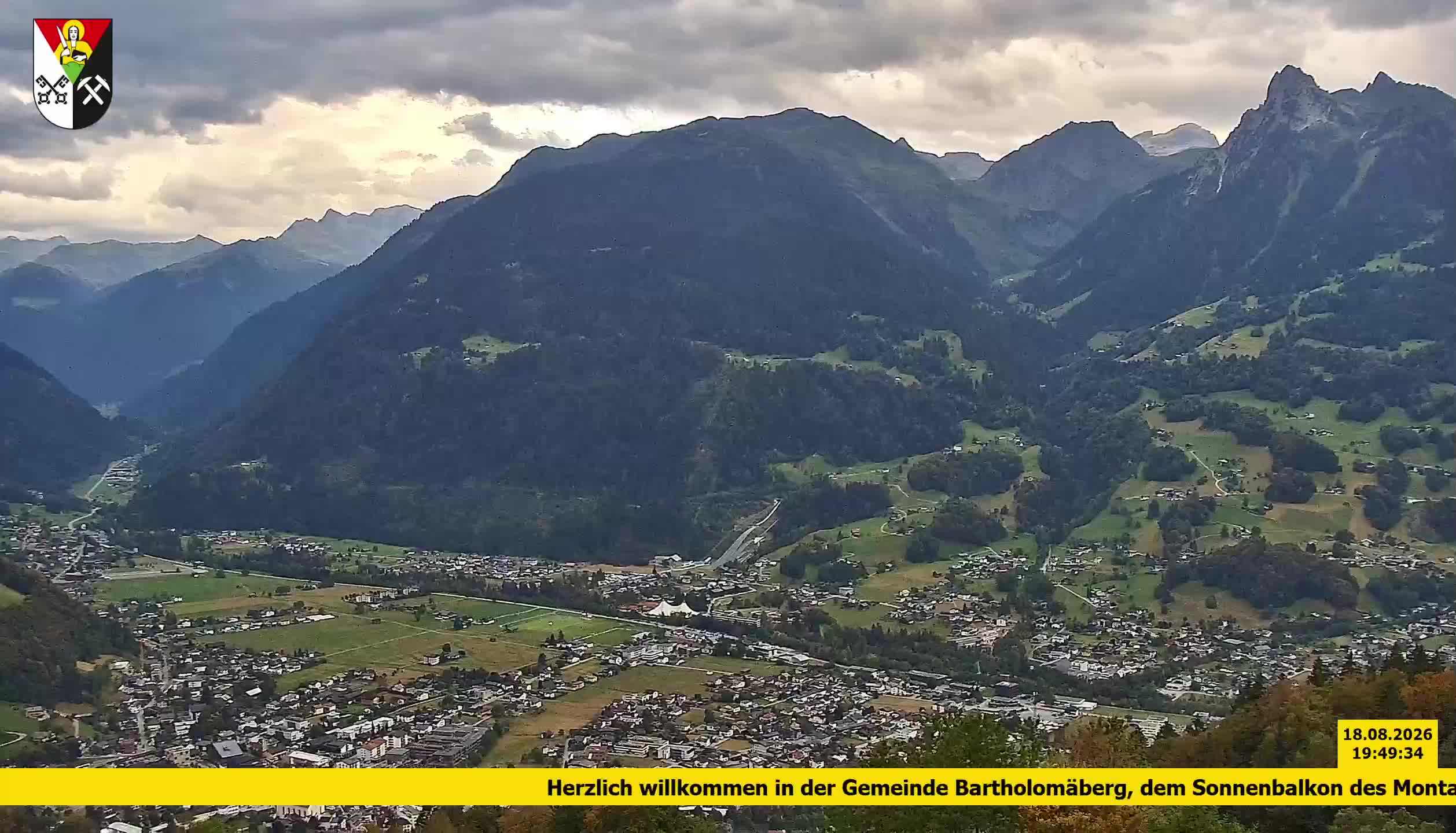 Bartholomäberg | Blick auf Schruns