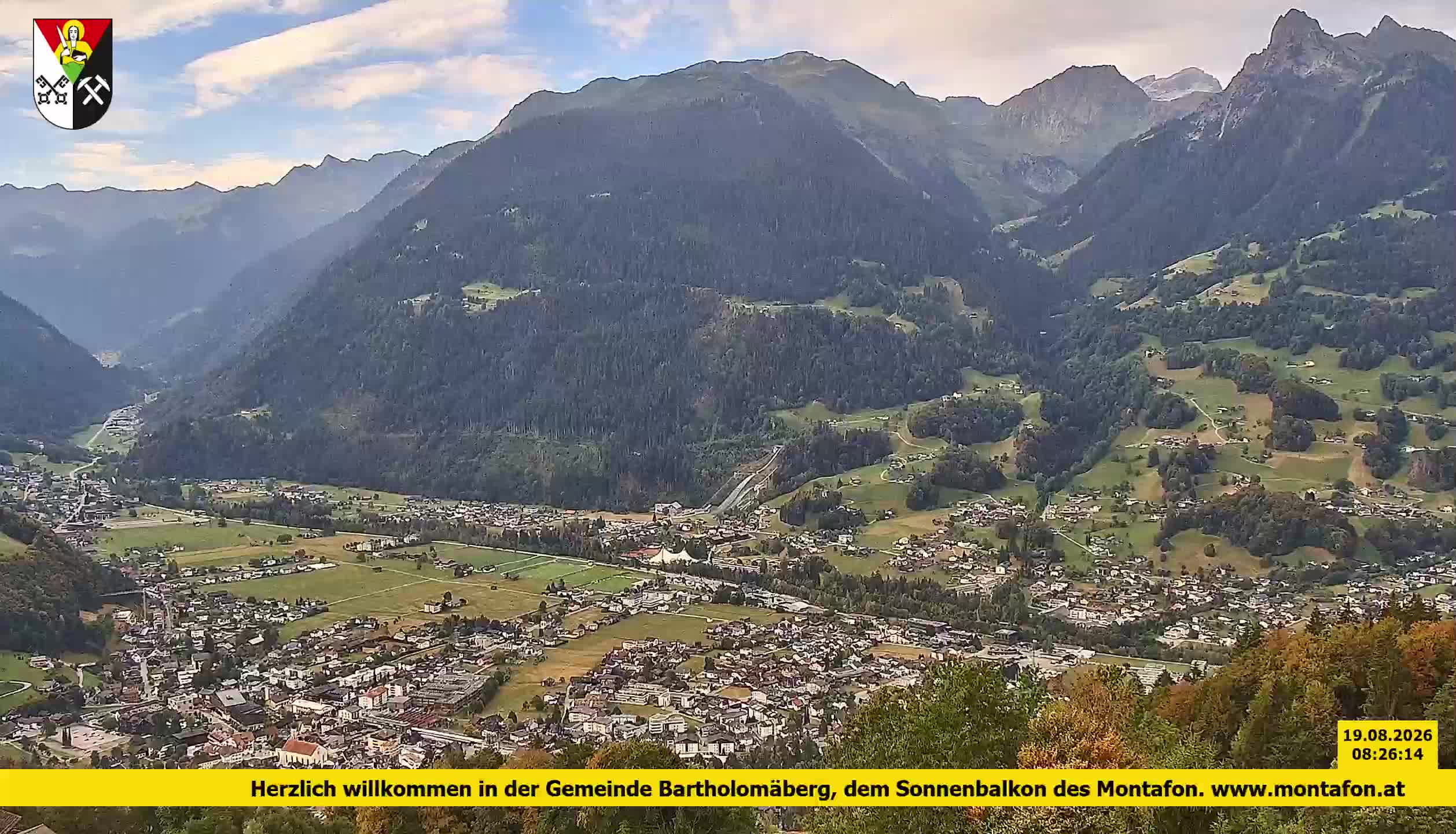 Bartholomäberg | Blick auf Schruns