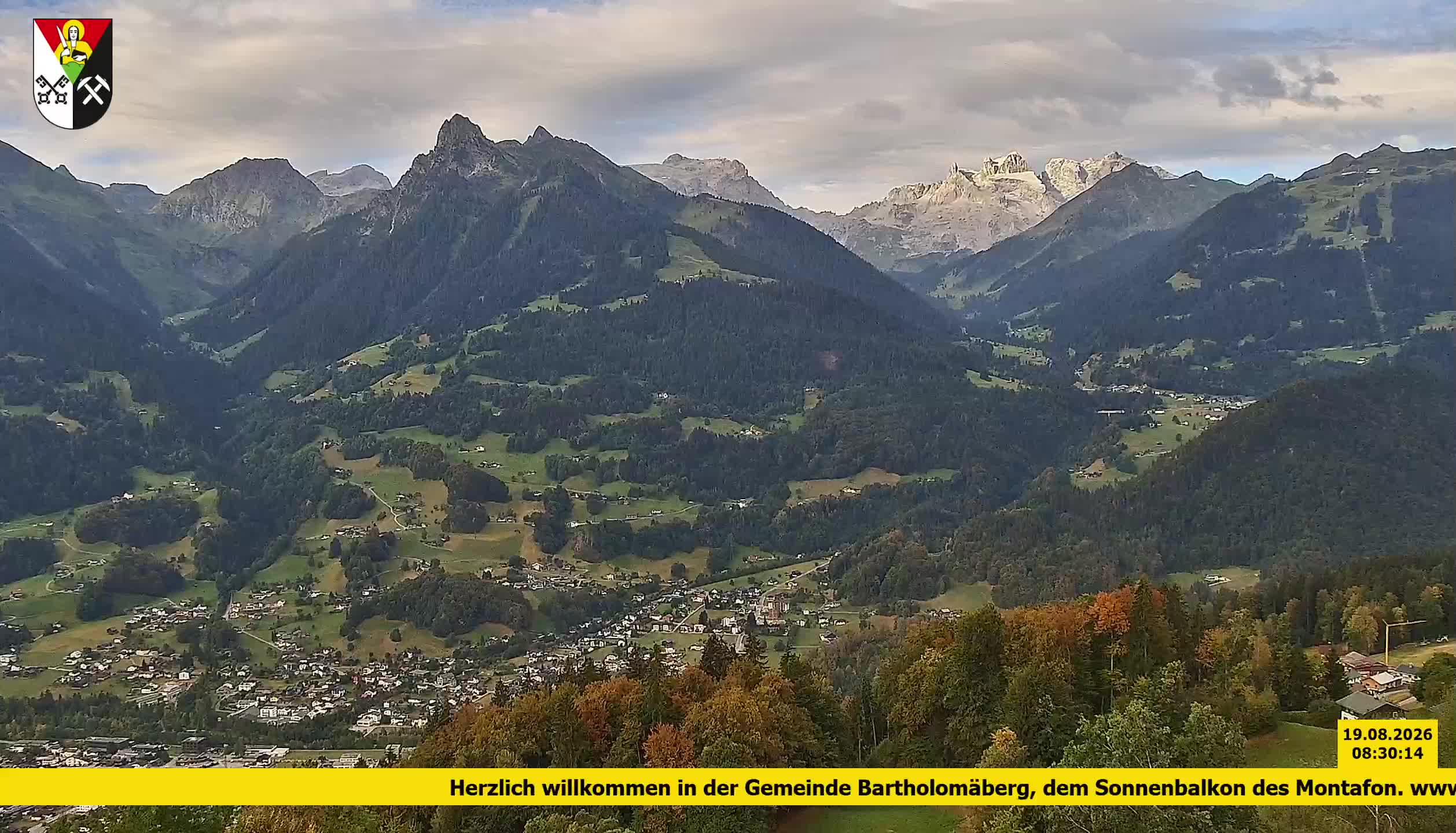 Bartholomäberg | Blick auf Schruns