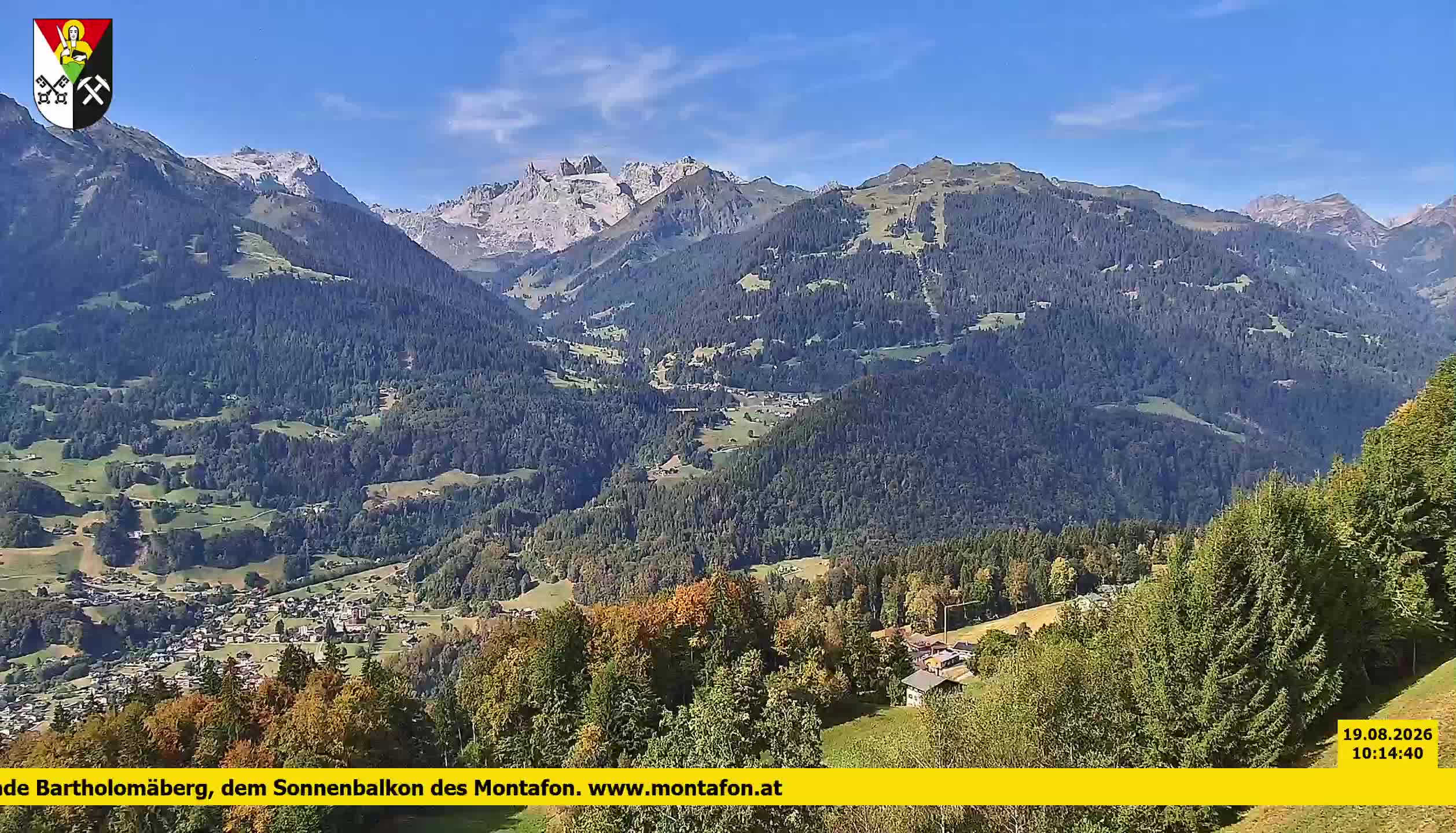 Bartholomäberg | Blick auf Schruns