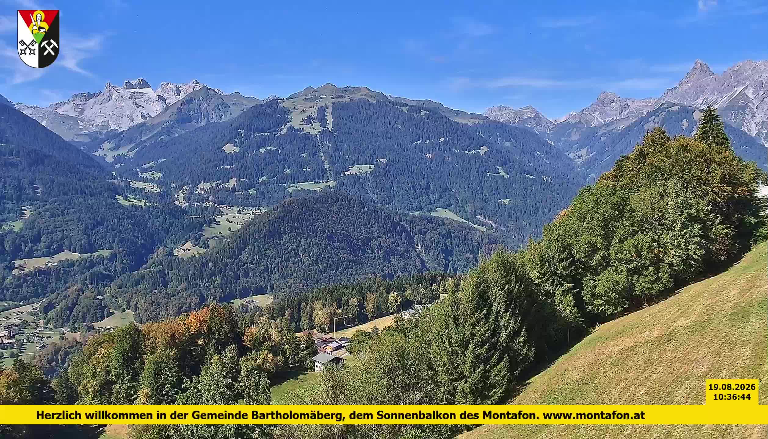 Bartholomäberg | Blick auf Schruns