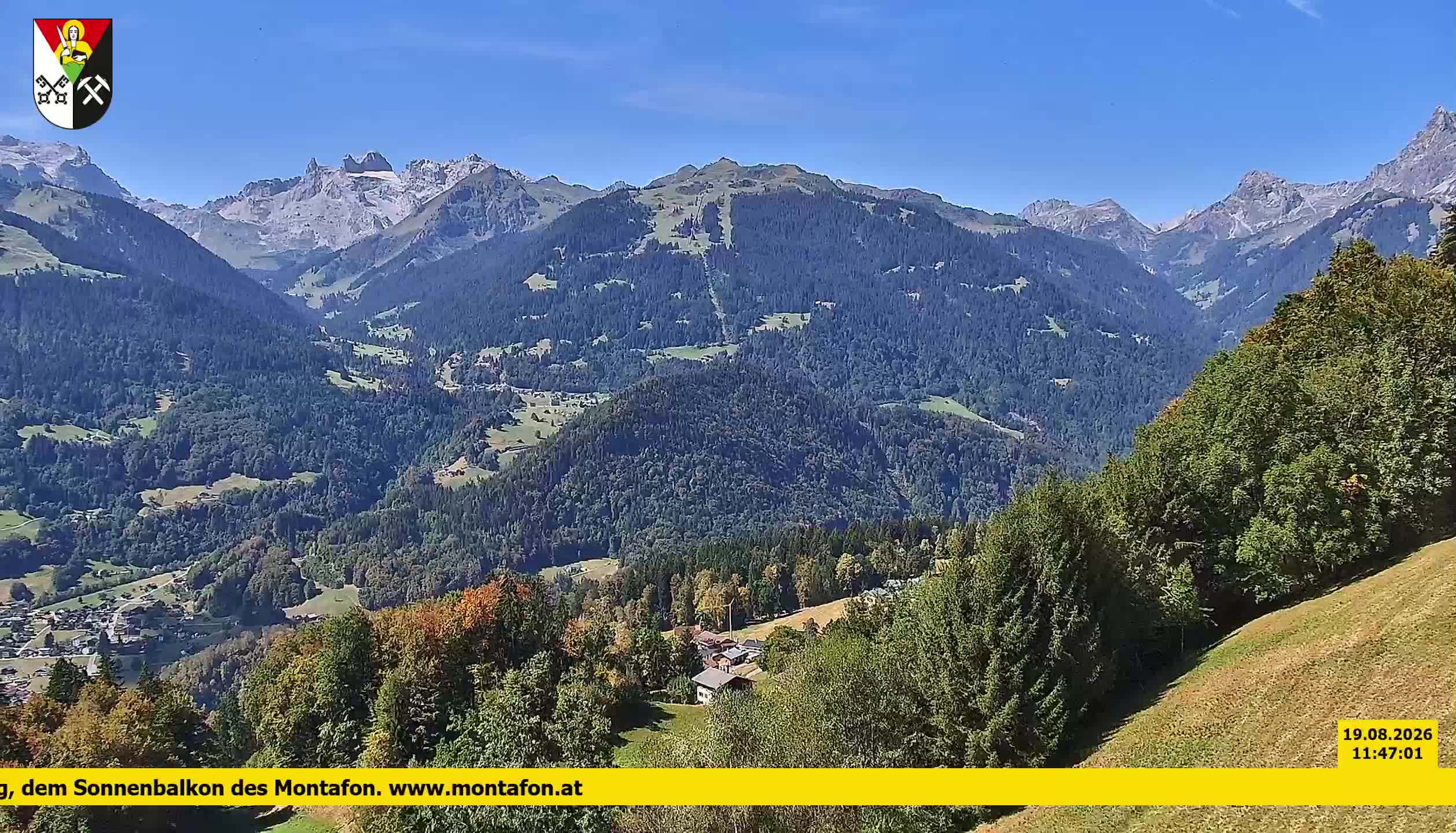 Bartholomäberg | Blick auf Schruns