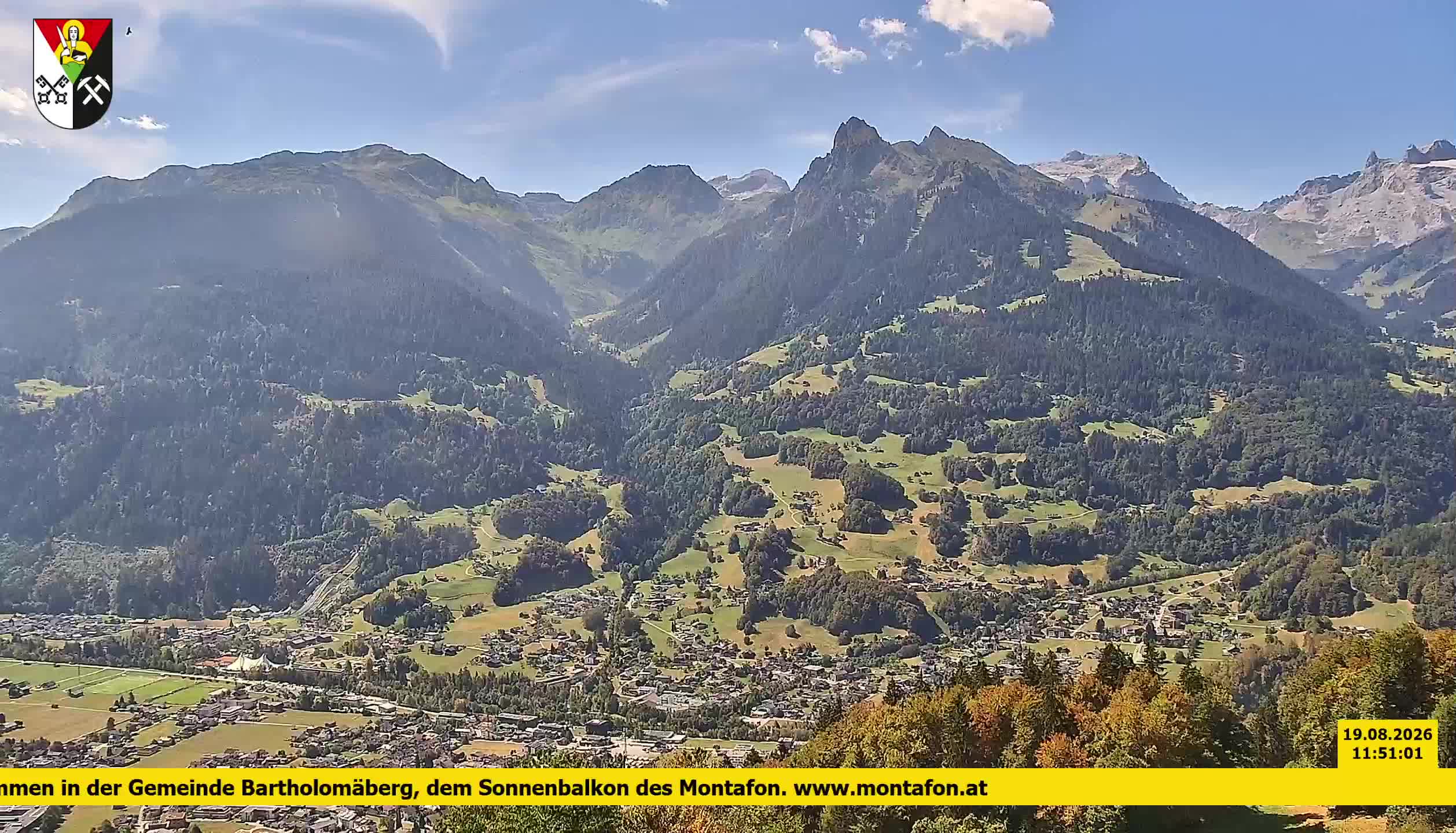 Bartholomäberg | Blick auf Schruns