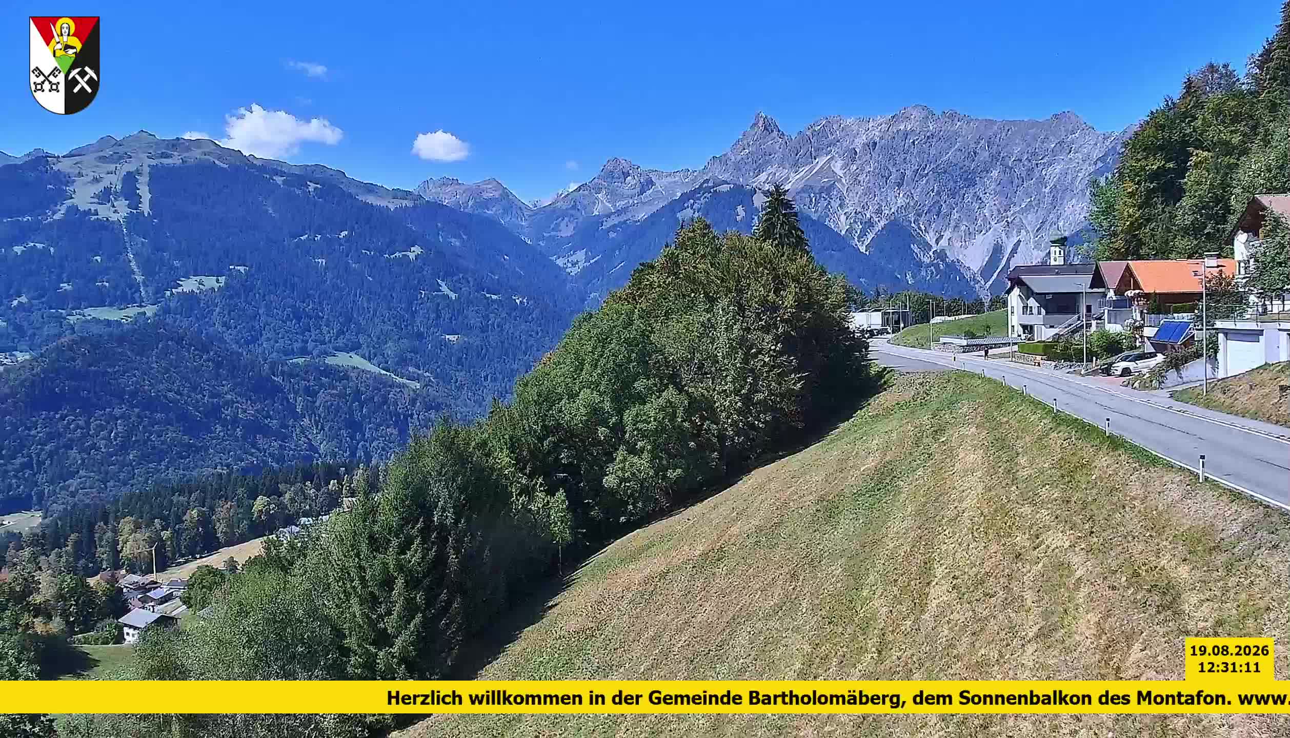 Bartholomäberg | Blick auf Schruns