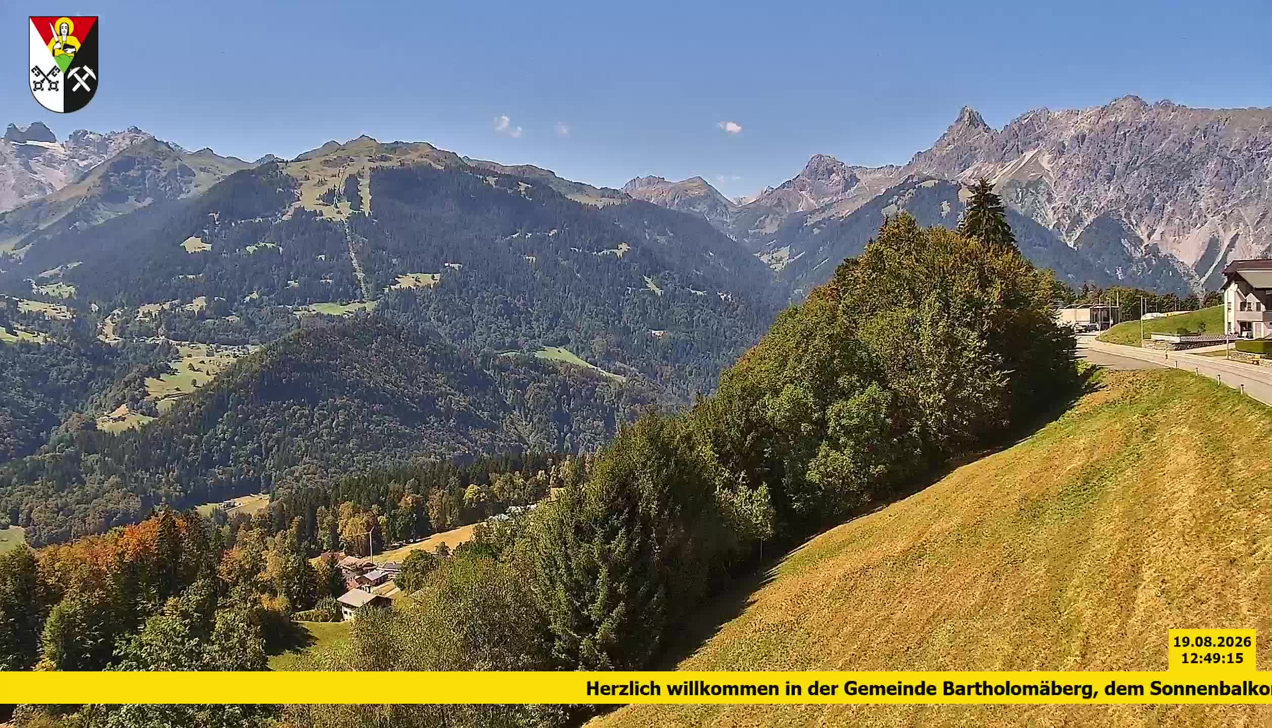 Bartholomäberg | Blick auf Schruns