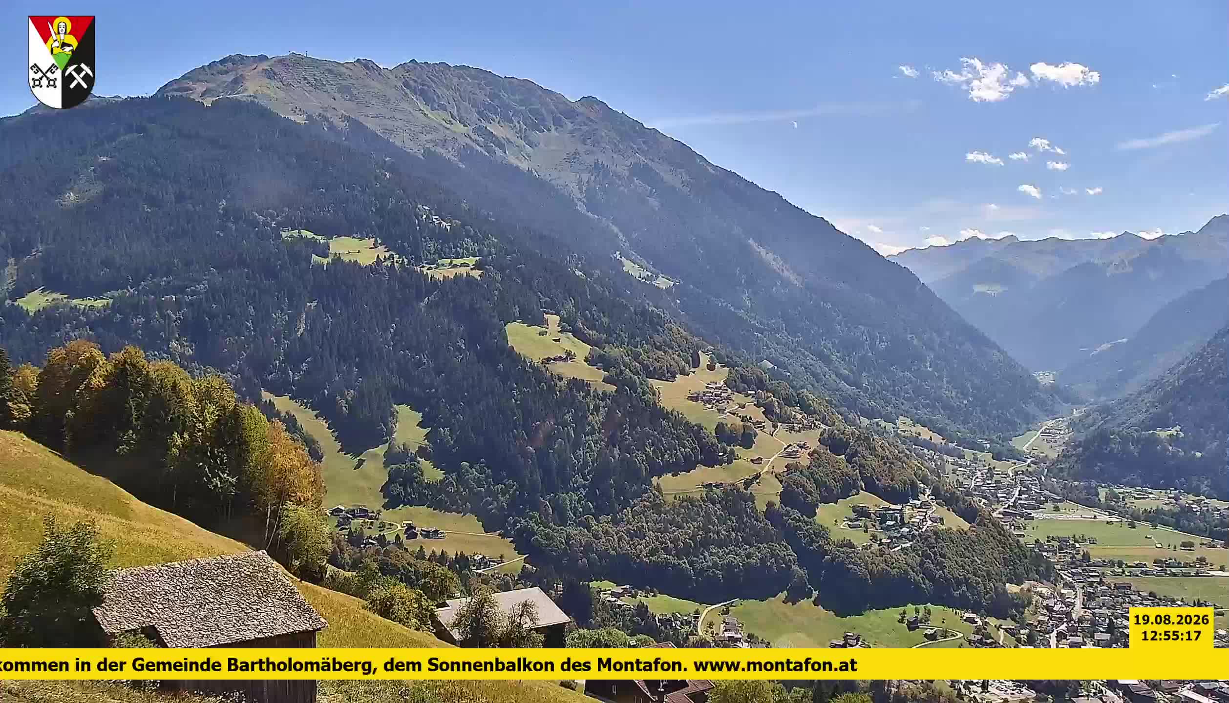 Bartholomäberg | Blick auf Schruns