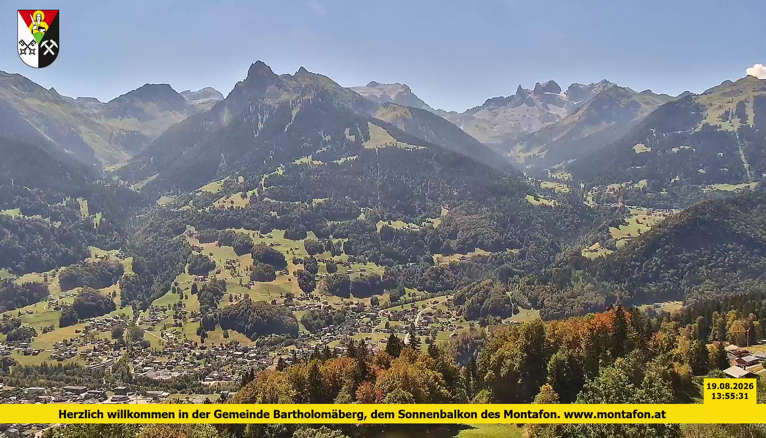 Bartholomäberg | Blick auf Schruns