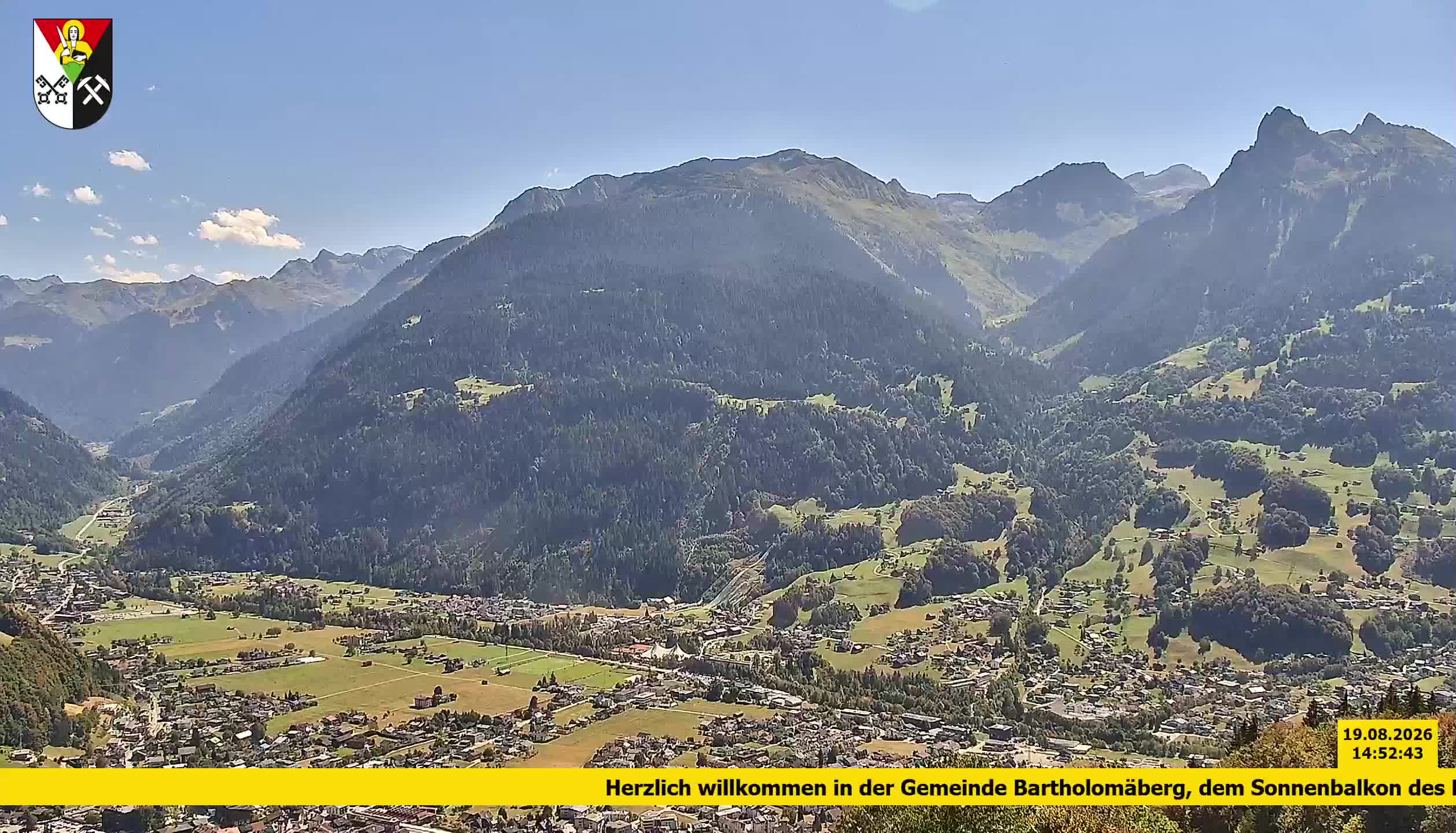 Bartholomäberg | Blick auf Schruns