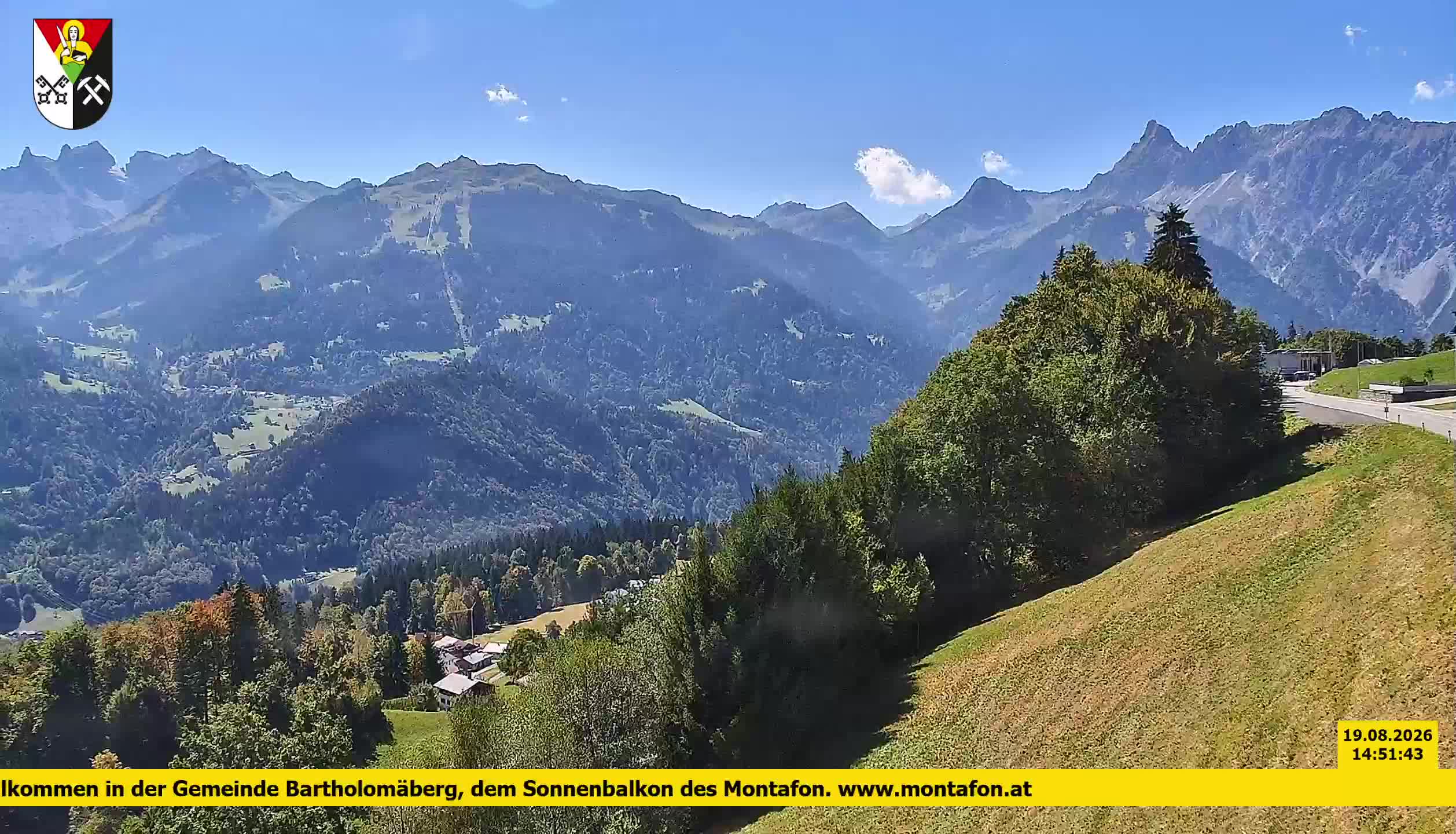 Bartholomäberg | Blick auf Schruns