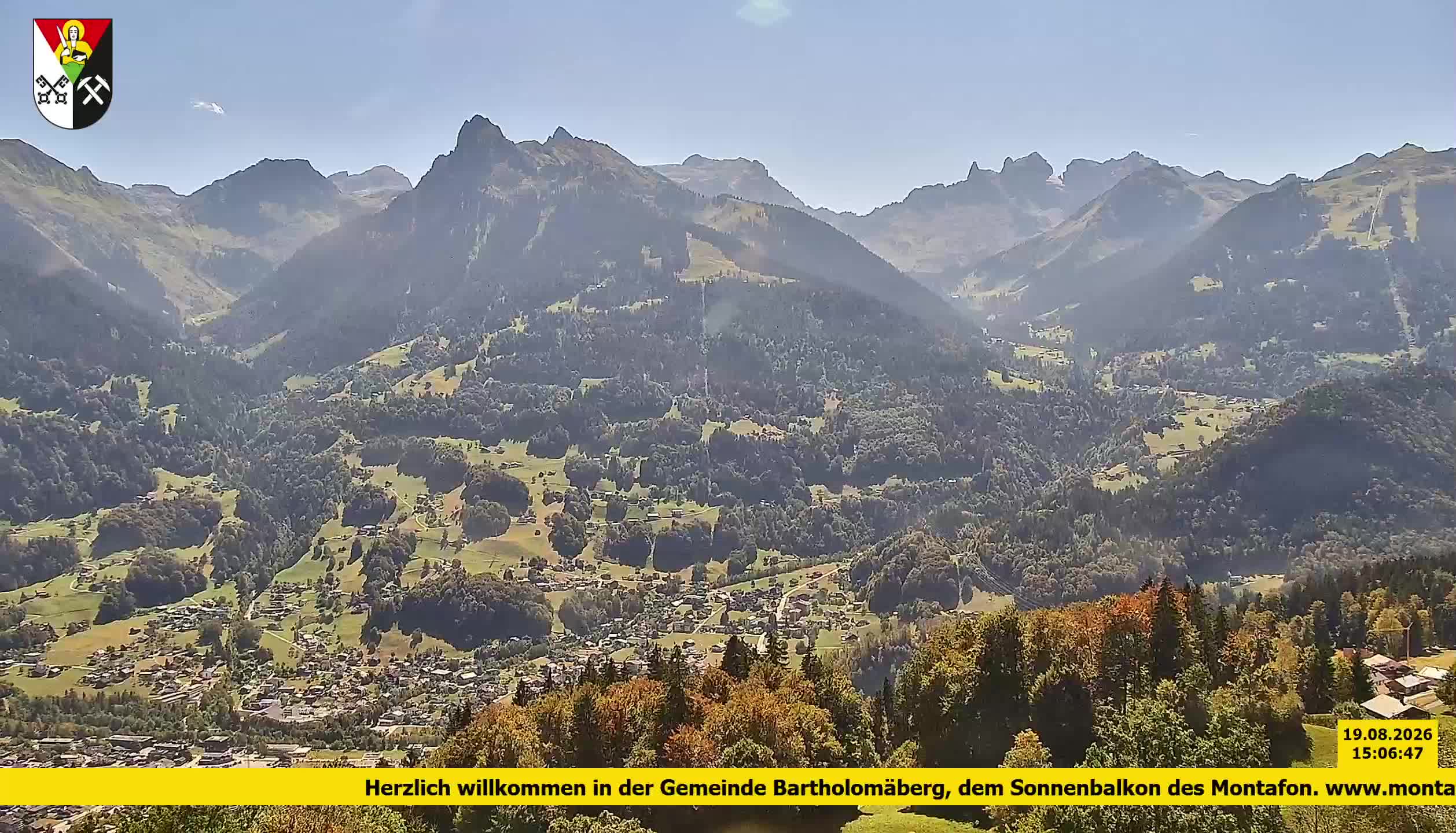 Bartholomäberg | Blick auf Schruns