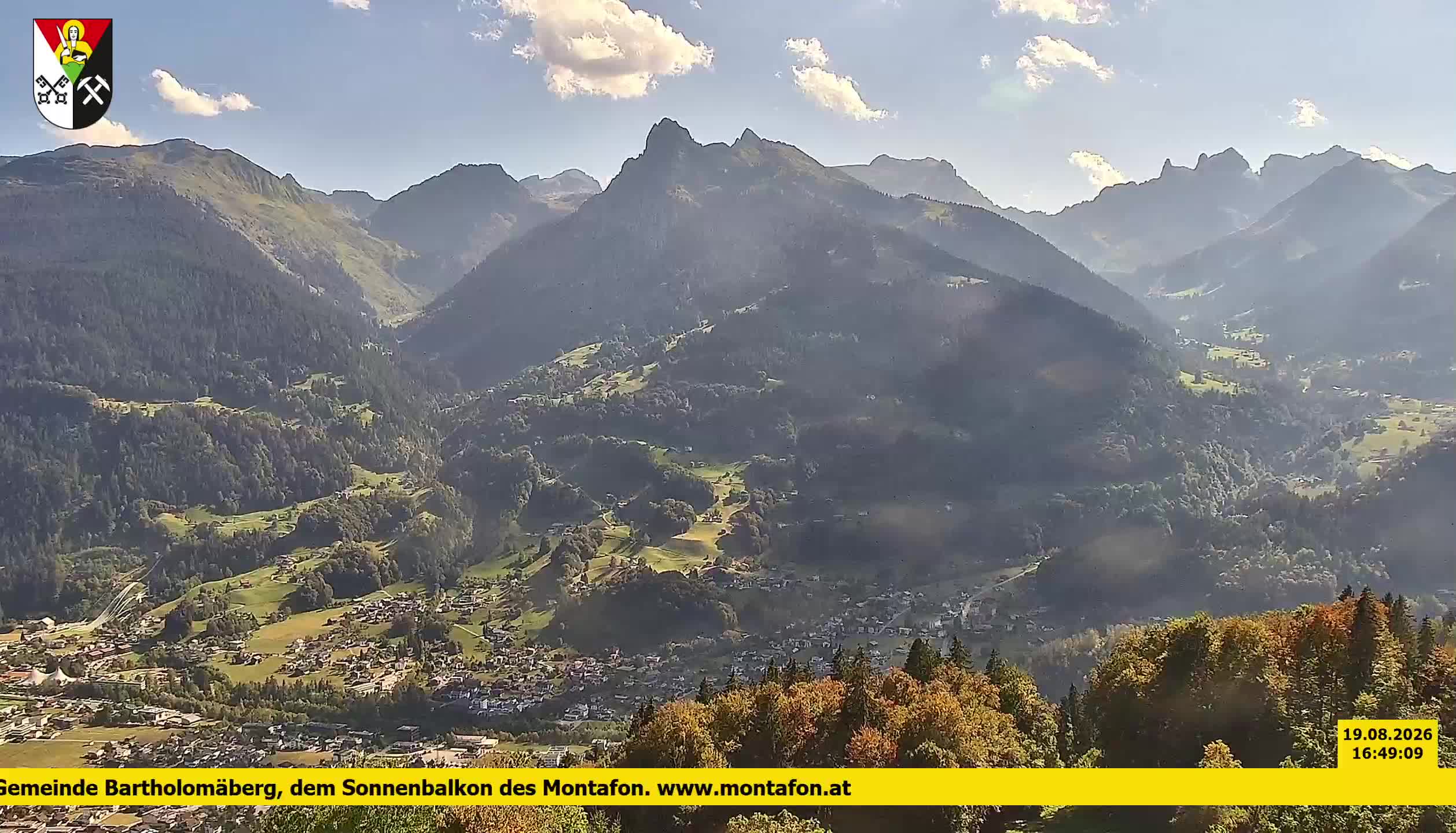 Bartholomäberg | Blick auf Schruns
