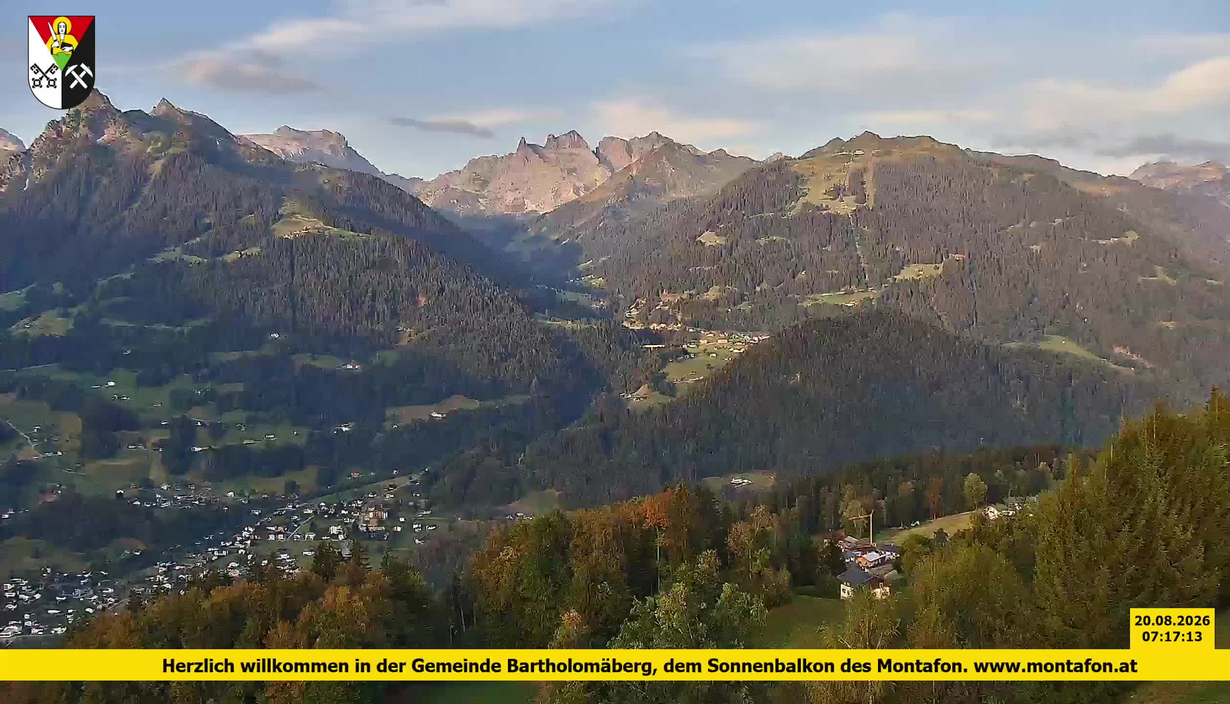 Bartholomäberg | Blick auf Schruns
