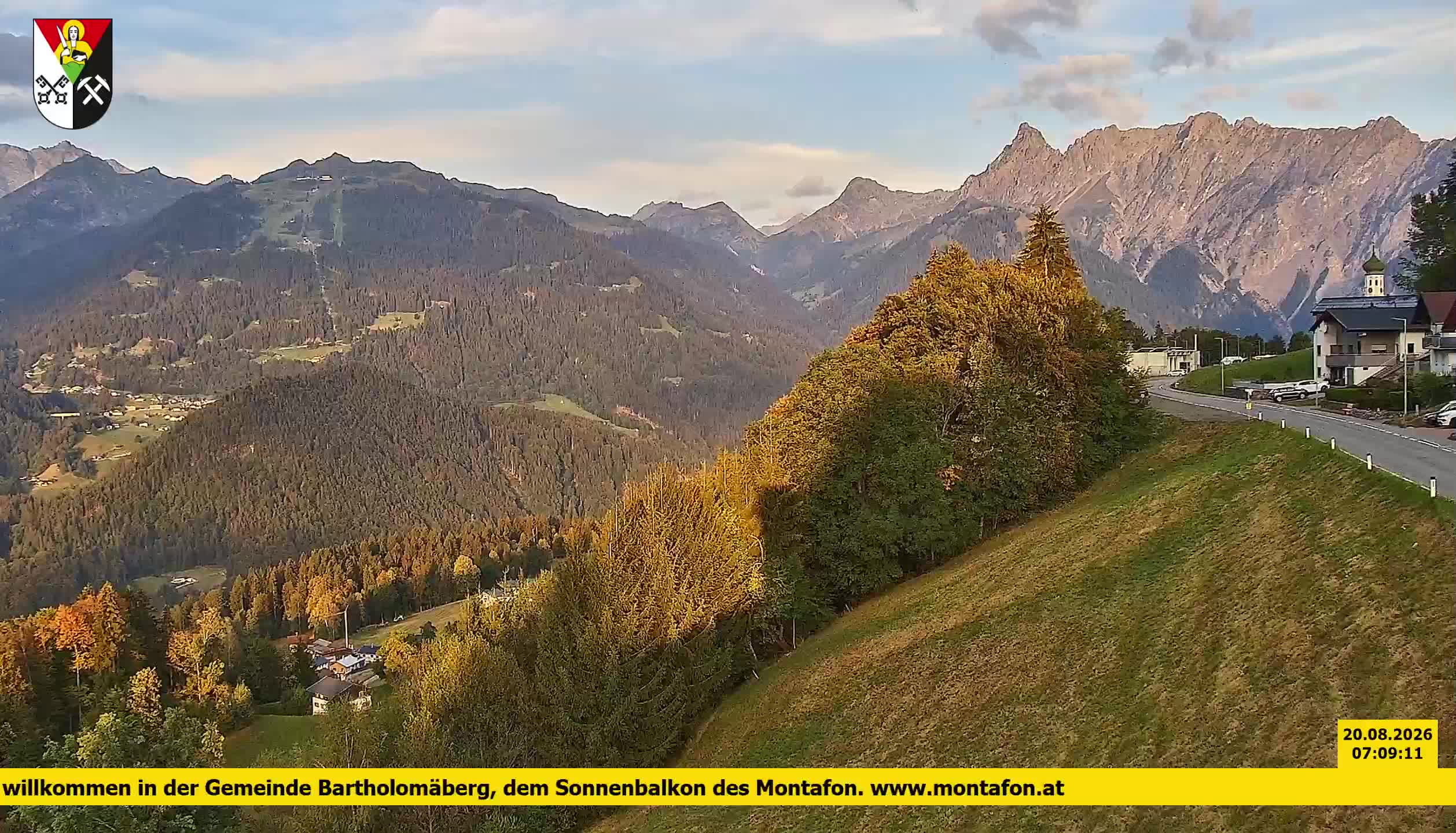 Bartholomäberg | Blick auf Schruns