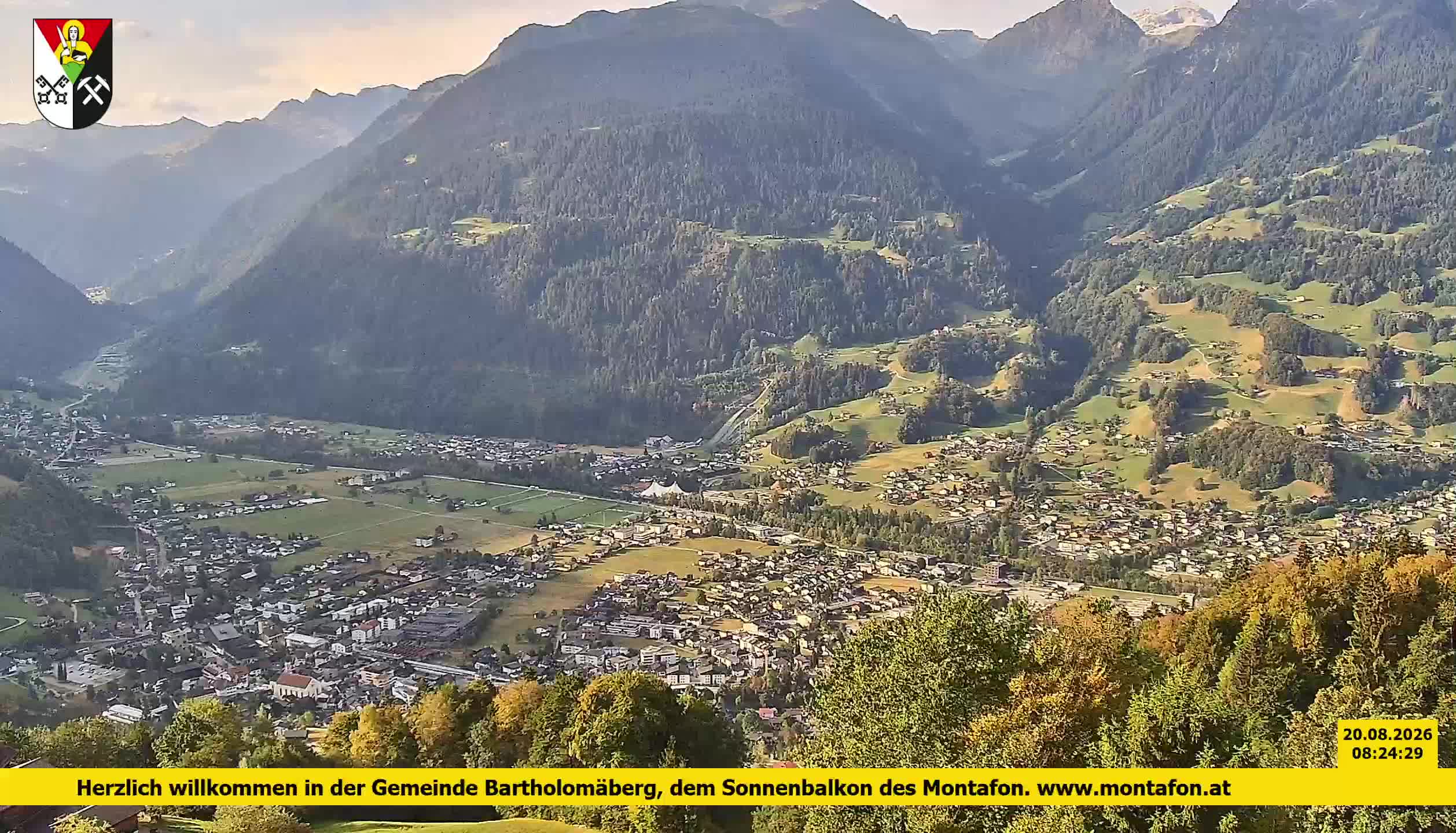 Bartholomäberg | Blick auf Schruns