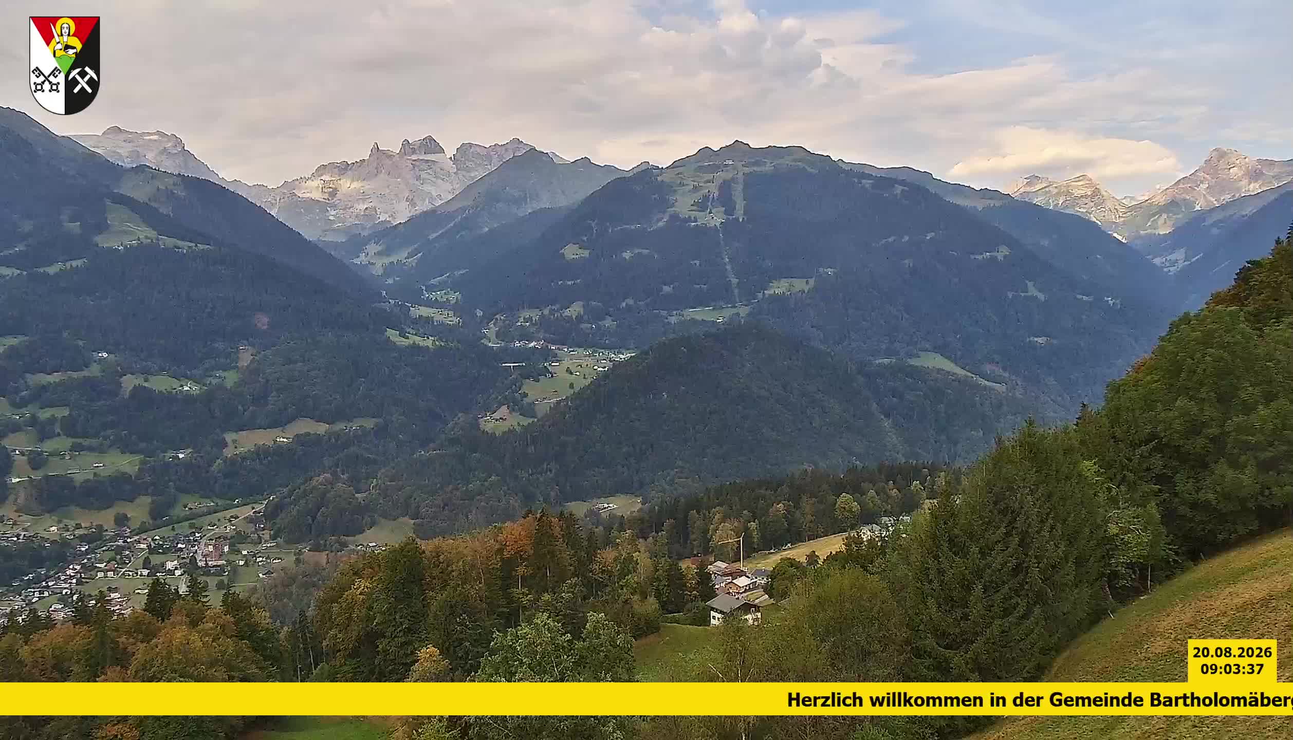 Bartholomäberg | Blick auf Schruns