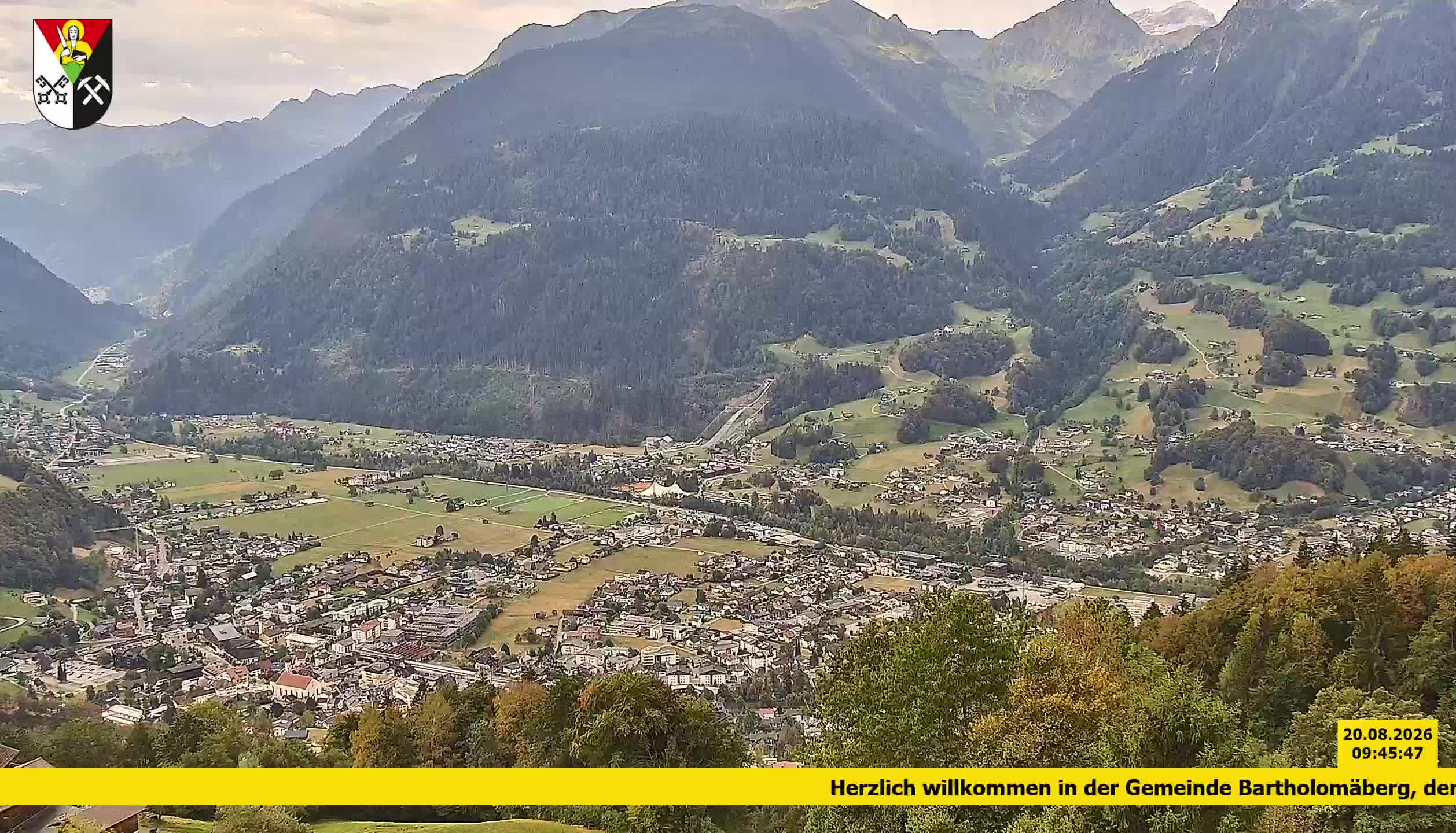 Bartholomäberg | Blick auf Schruns