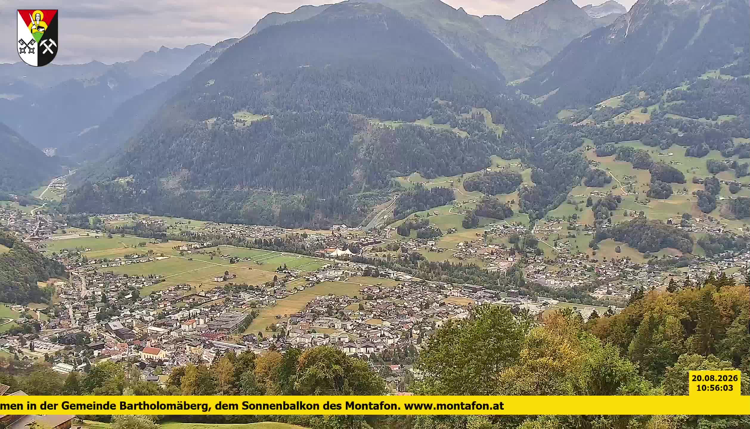 Bartholomäberg | Blick auf Schruns