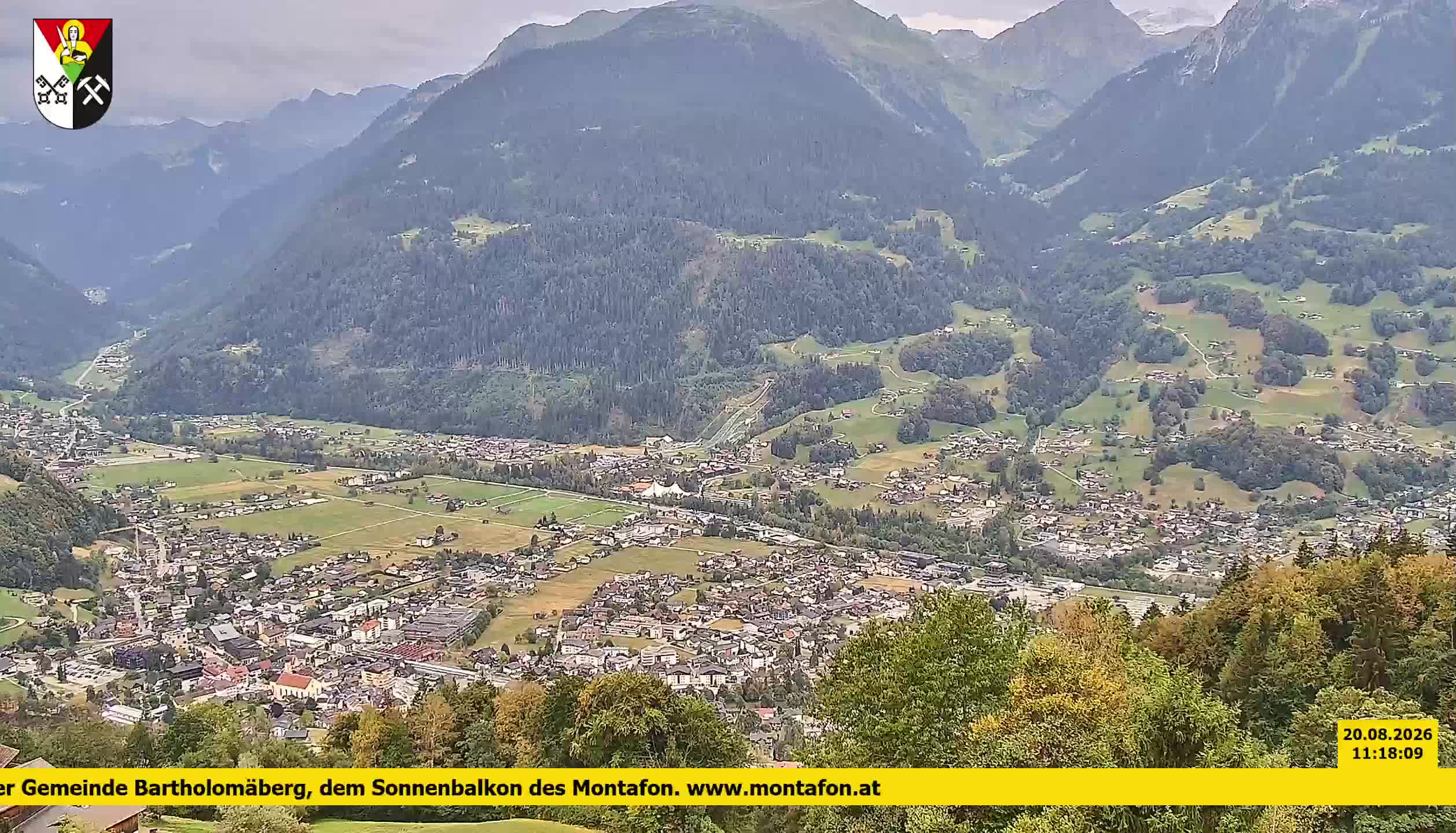 Bartholomäberg | Blick auf Schruns