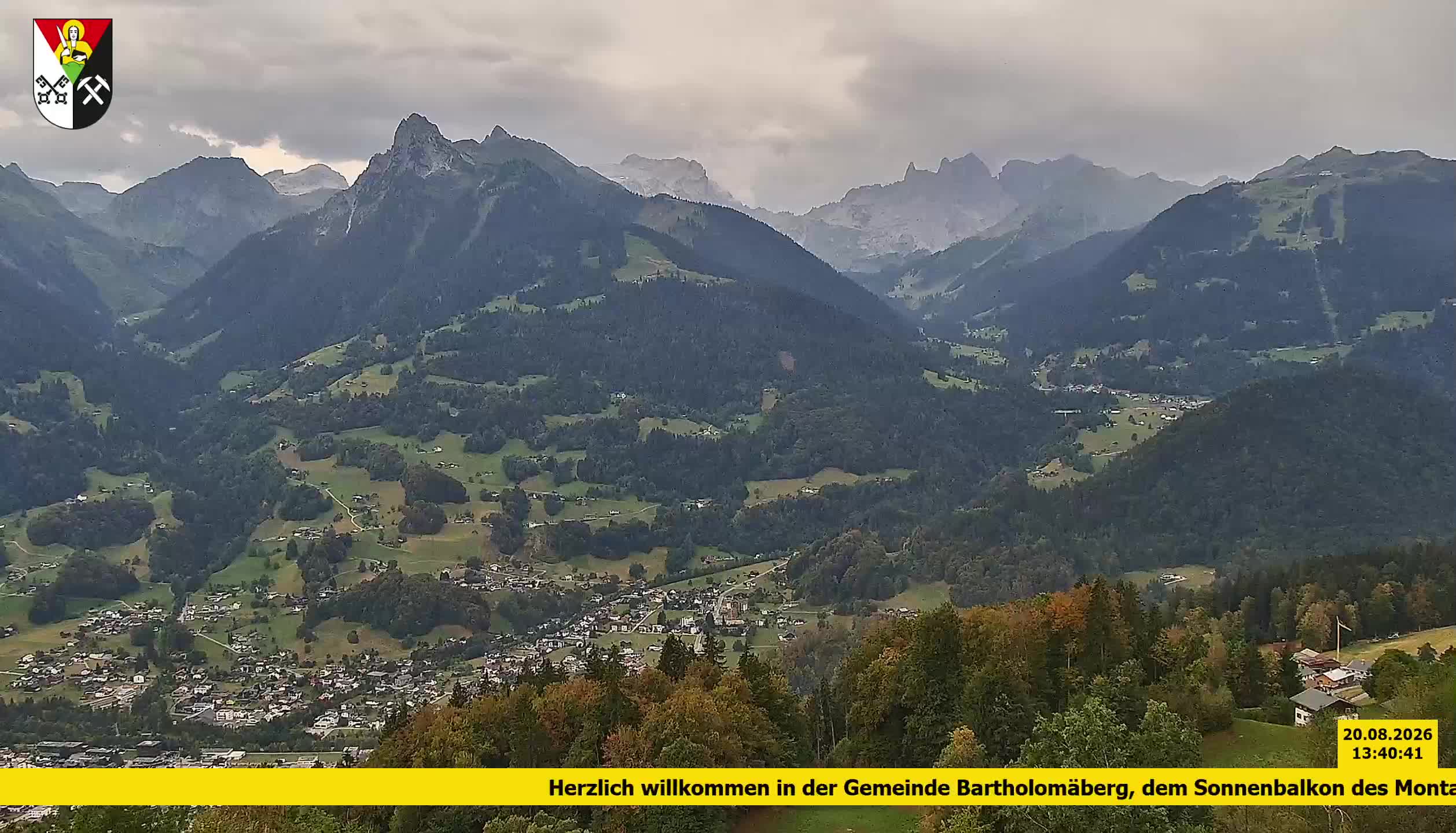 Bartholomäberg | Blick auf Schruns