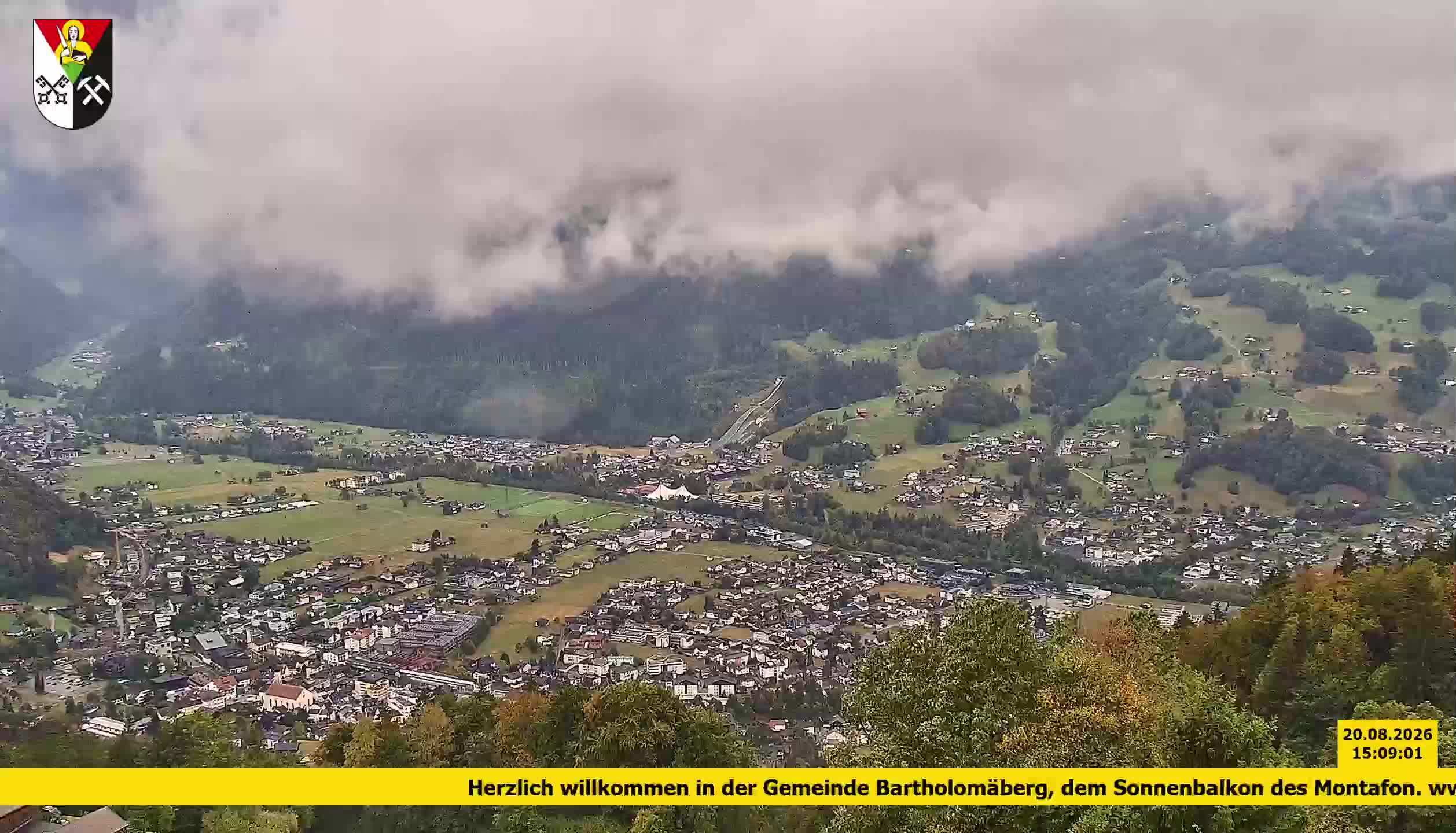 Bartholomäberg | Blick auf Schruns