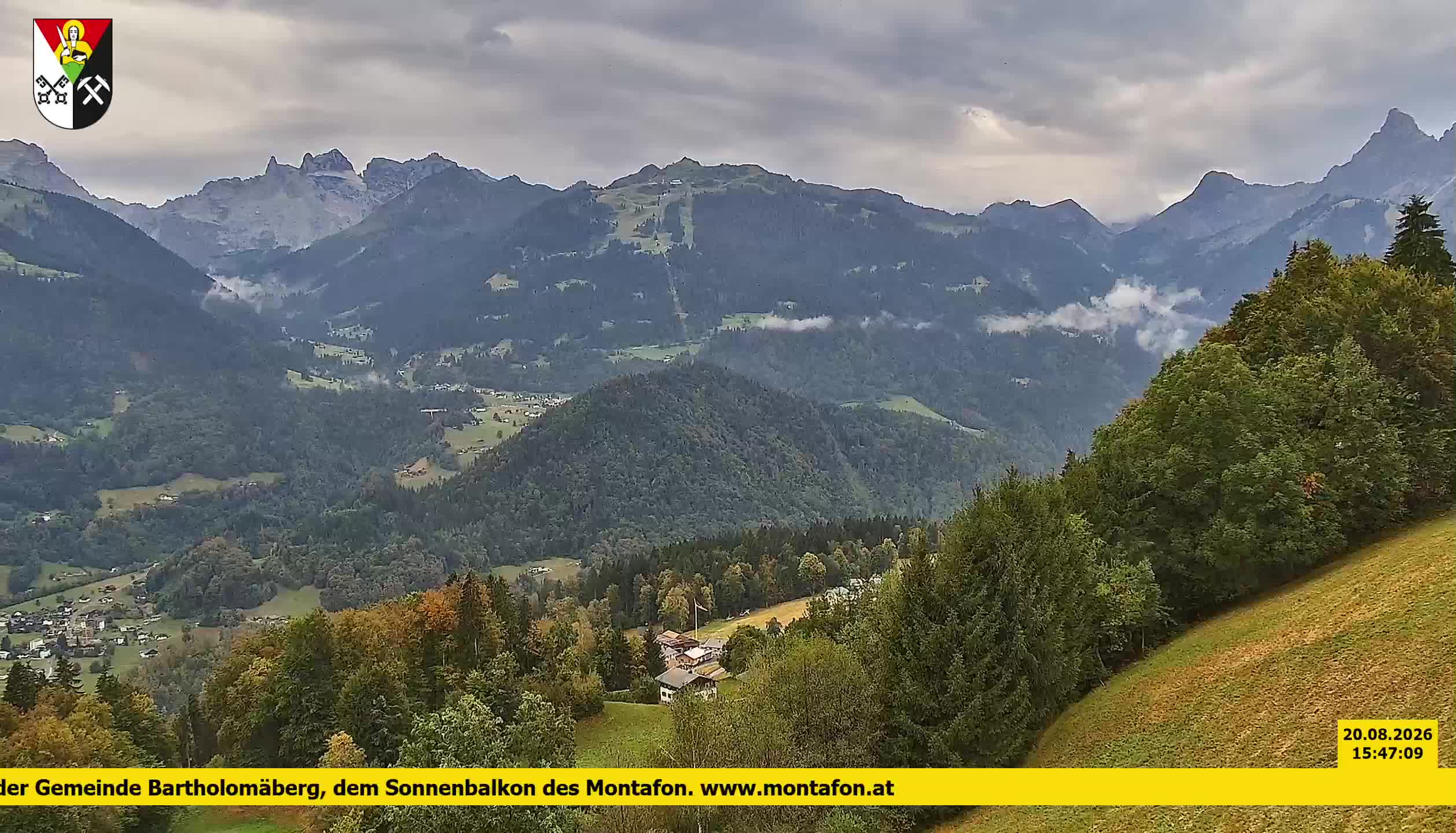 Bartholomäberg | Blick auf Schruns