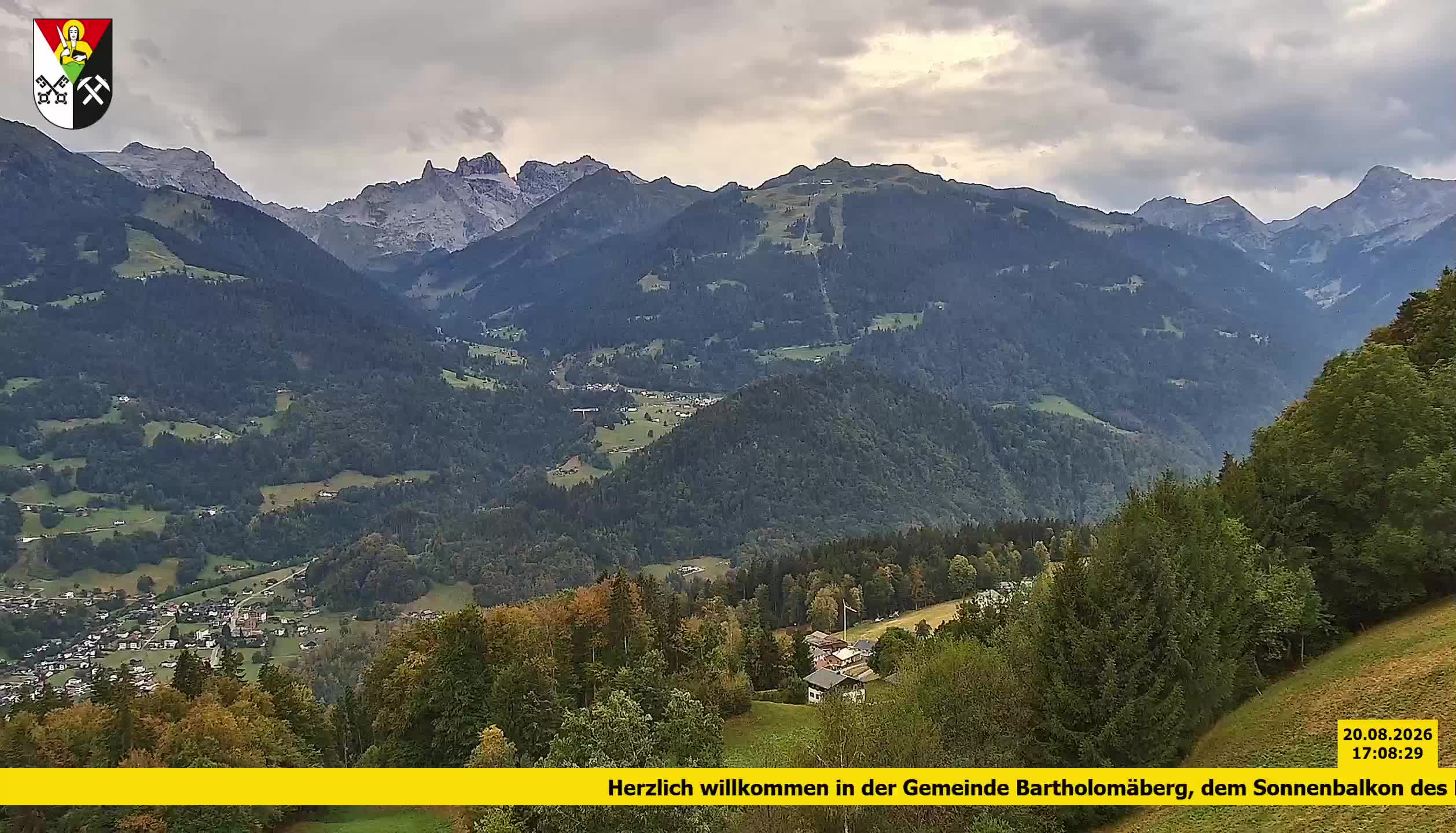 Bartholomäberg | Blick auf Schruns