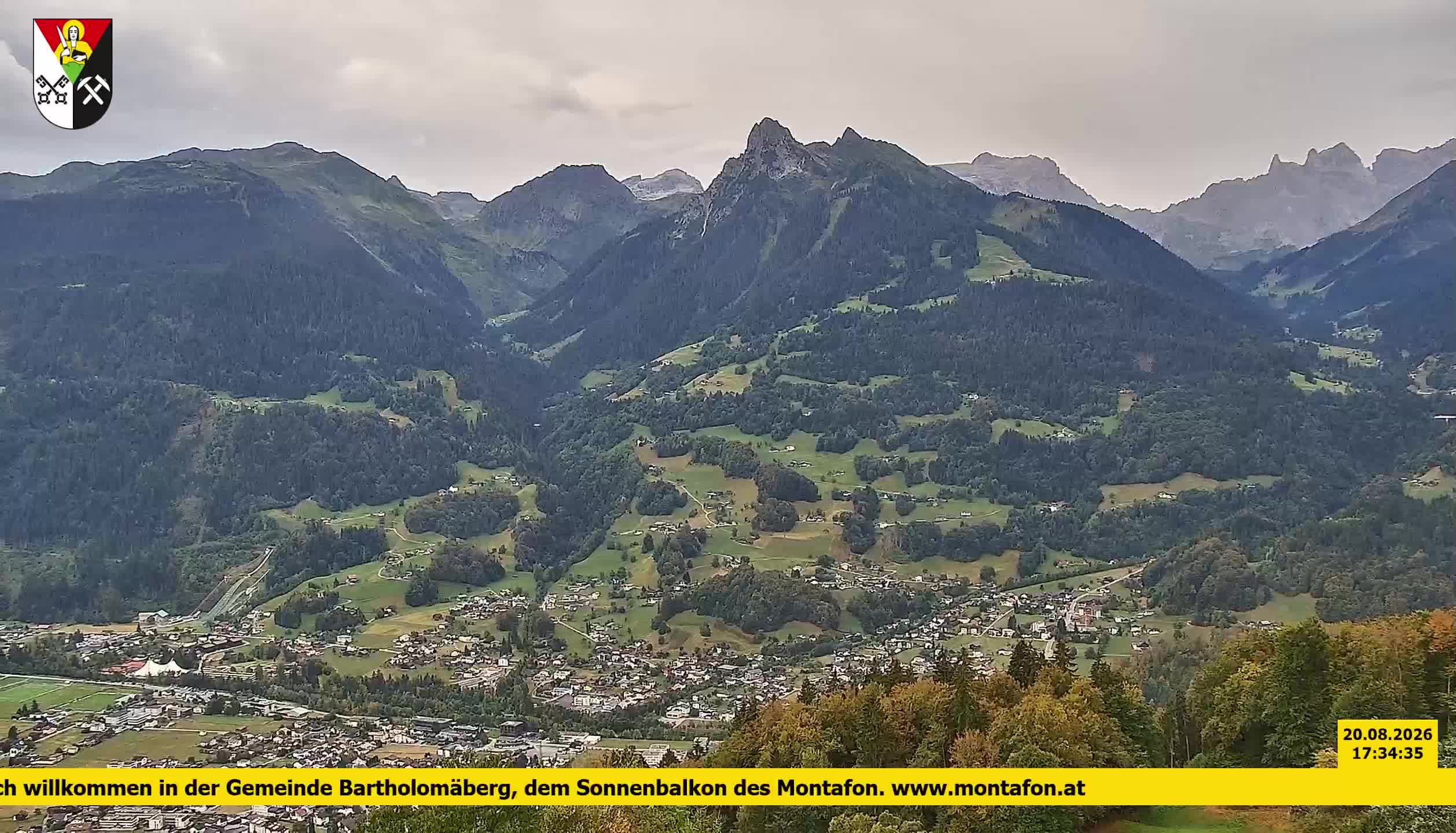Bartholomäberg | Blick auf Schruns