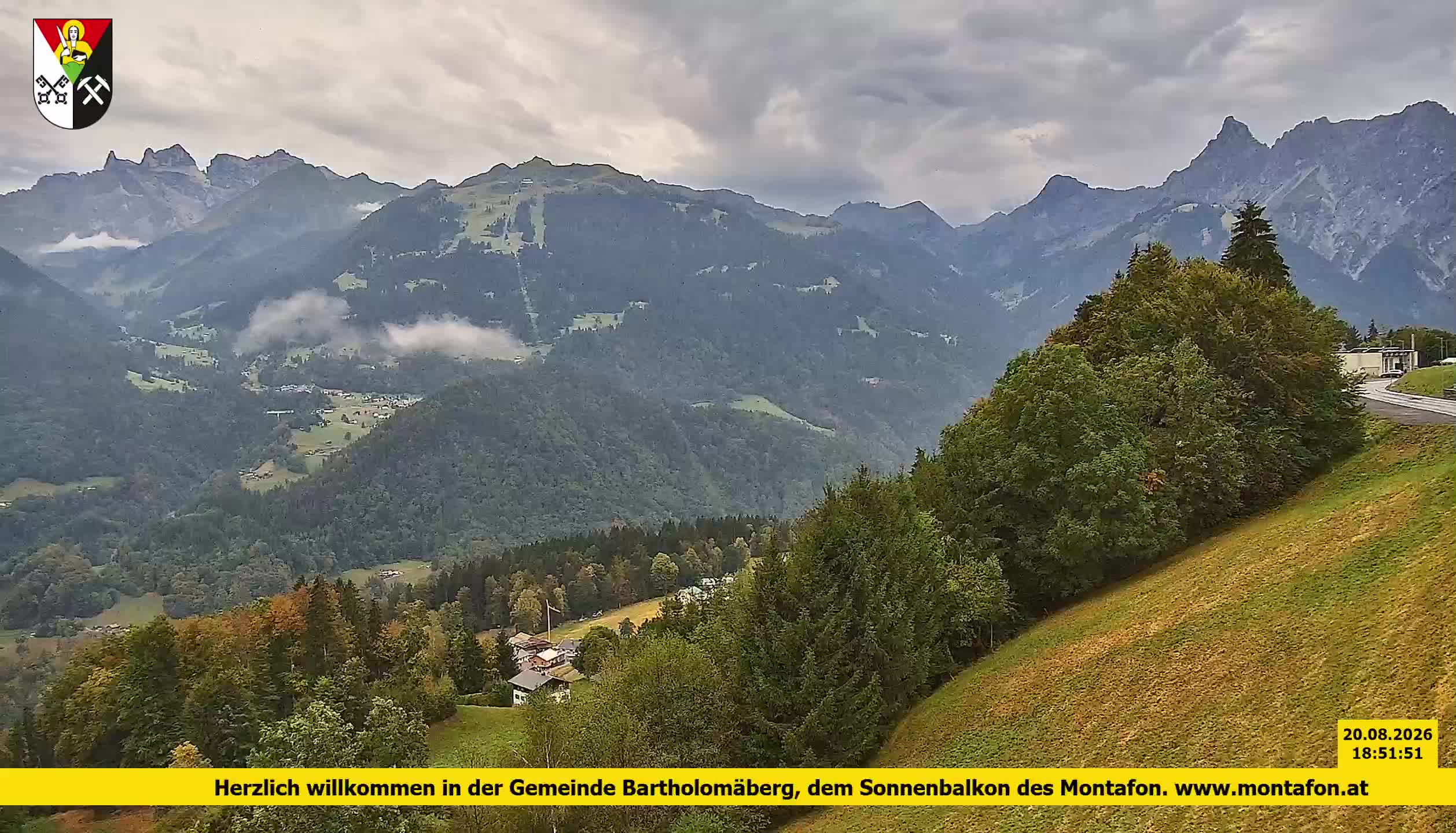 Bartholomäberg | Blick auf Schruns