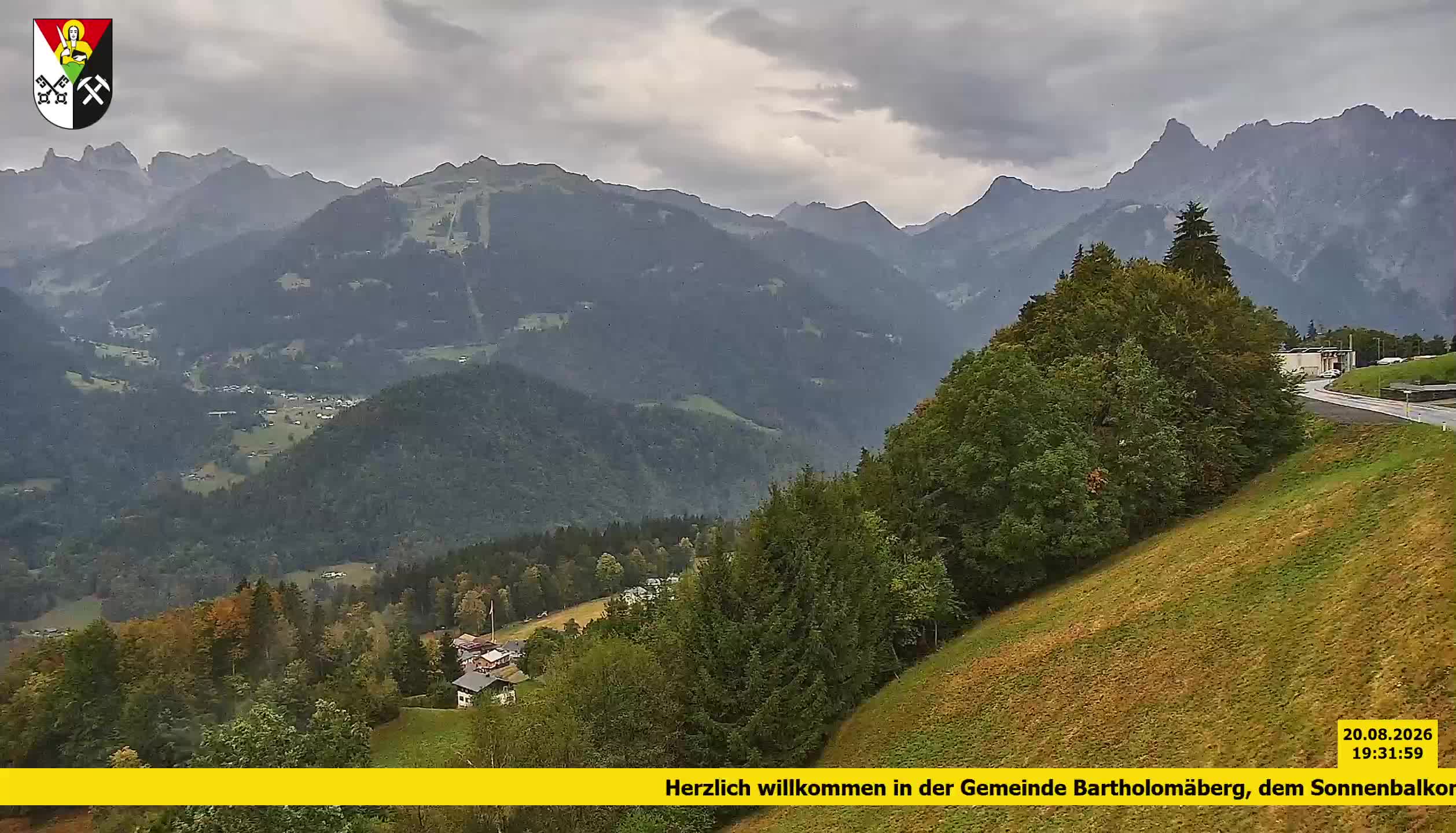 Bartholomäberg | Blick auf Schruns