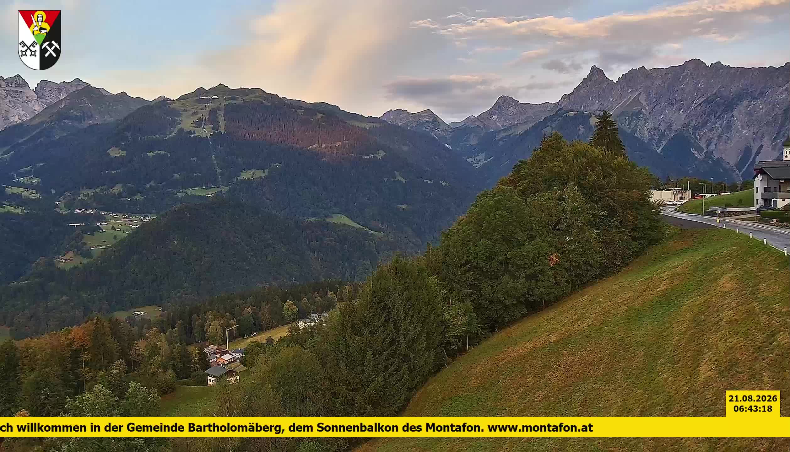 Bartholomäberg | Blick auf Schruns