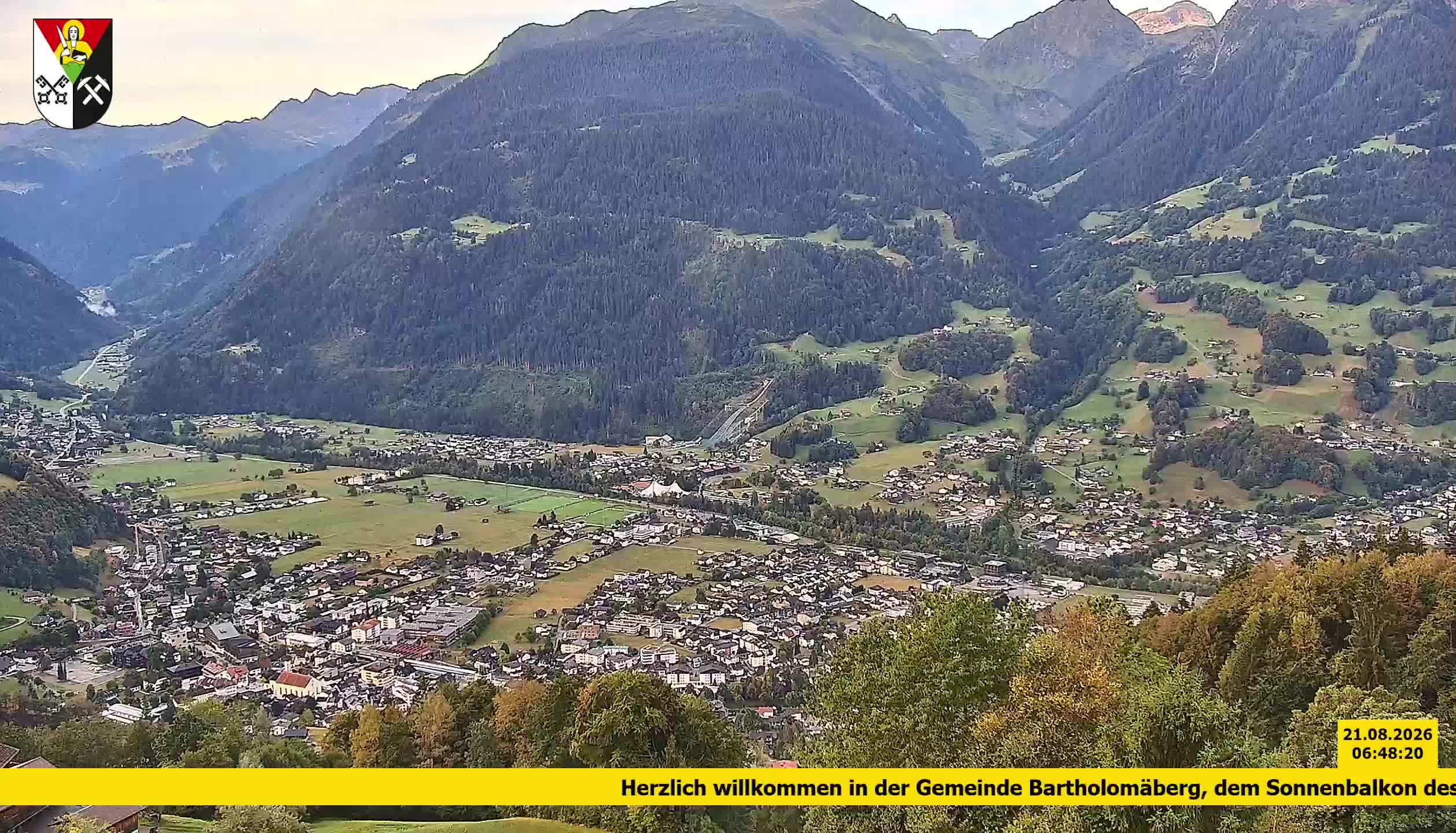 Bartholomäberg | Blick auf Schruns