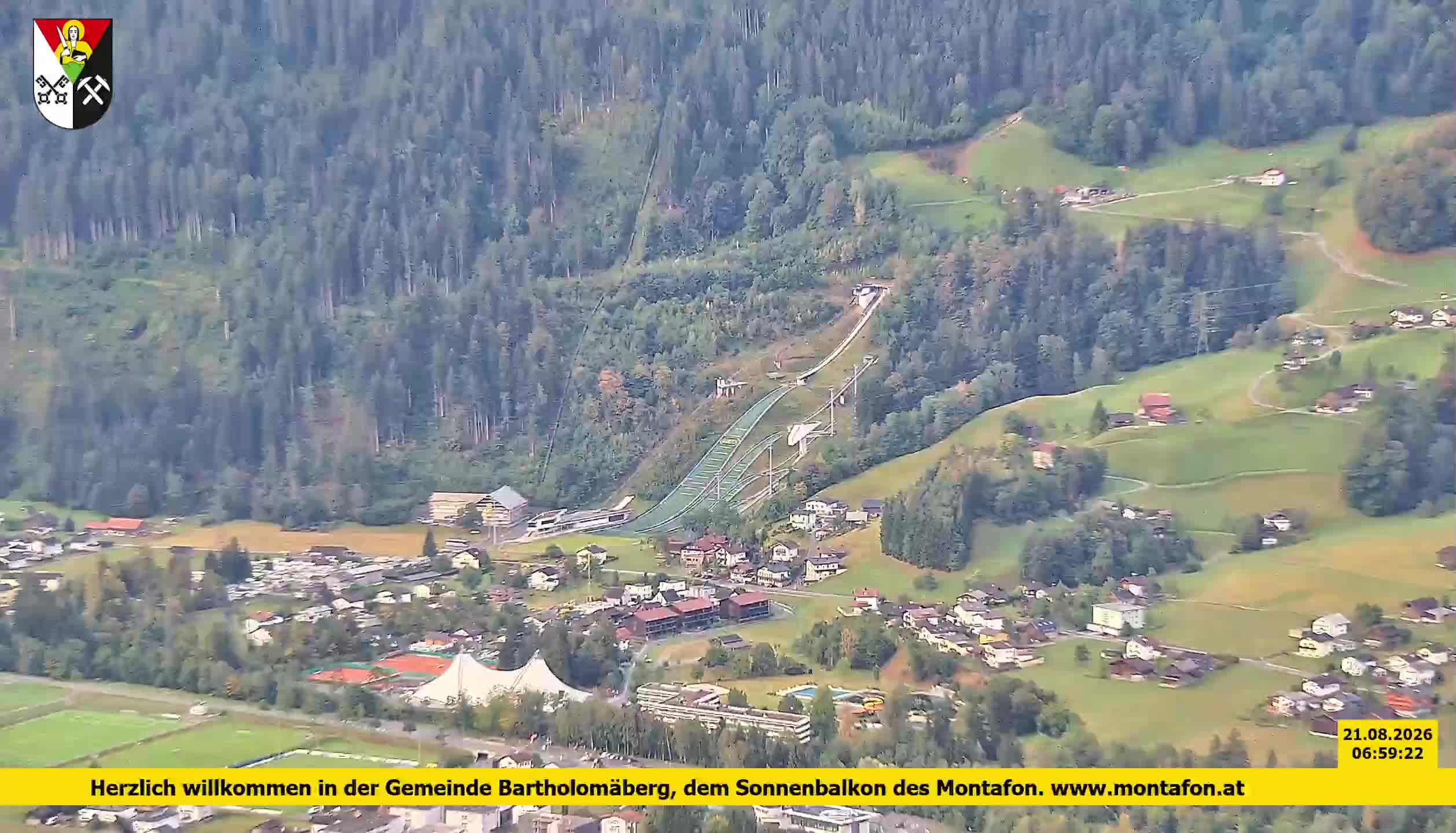 Bartholomäberg | Blick auf Schruns