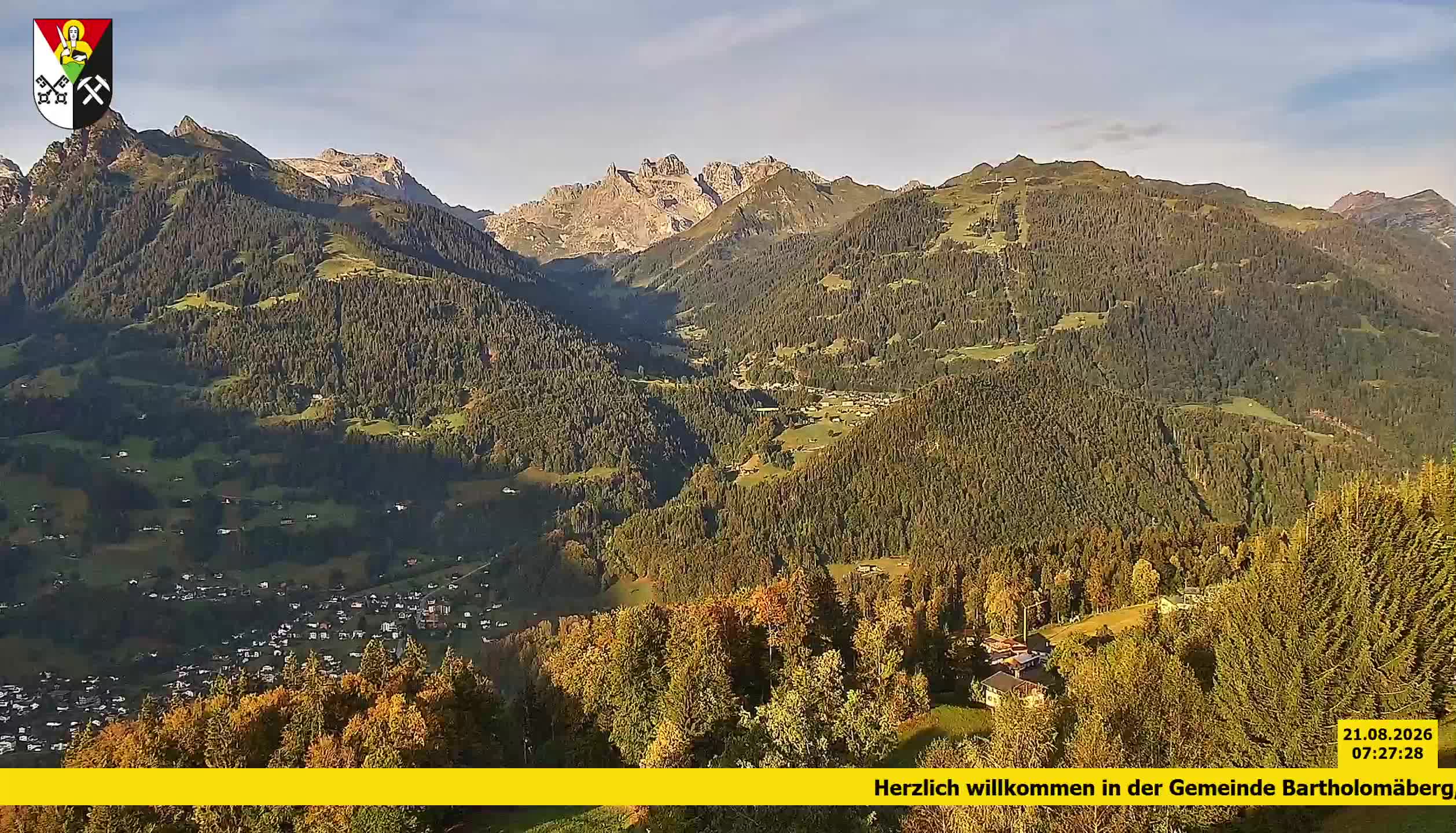 Bartholomäberg | Blick auf Schruns