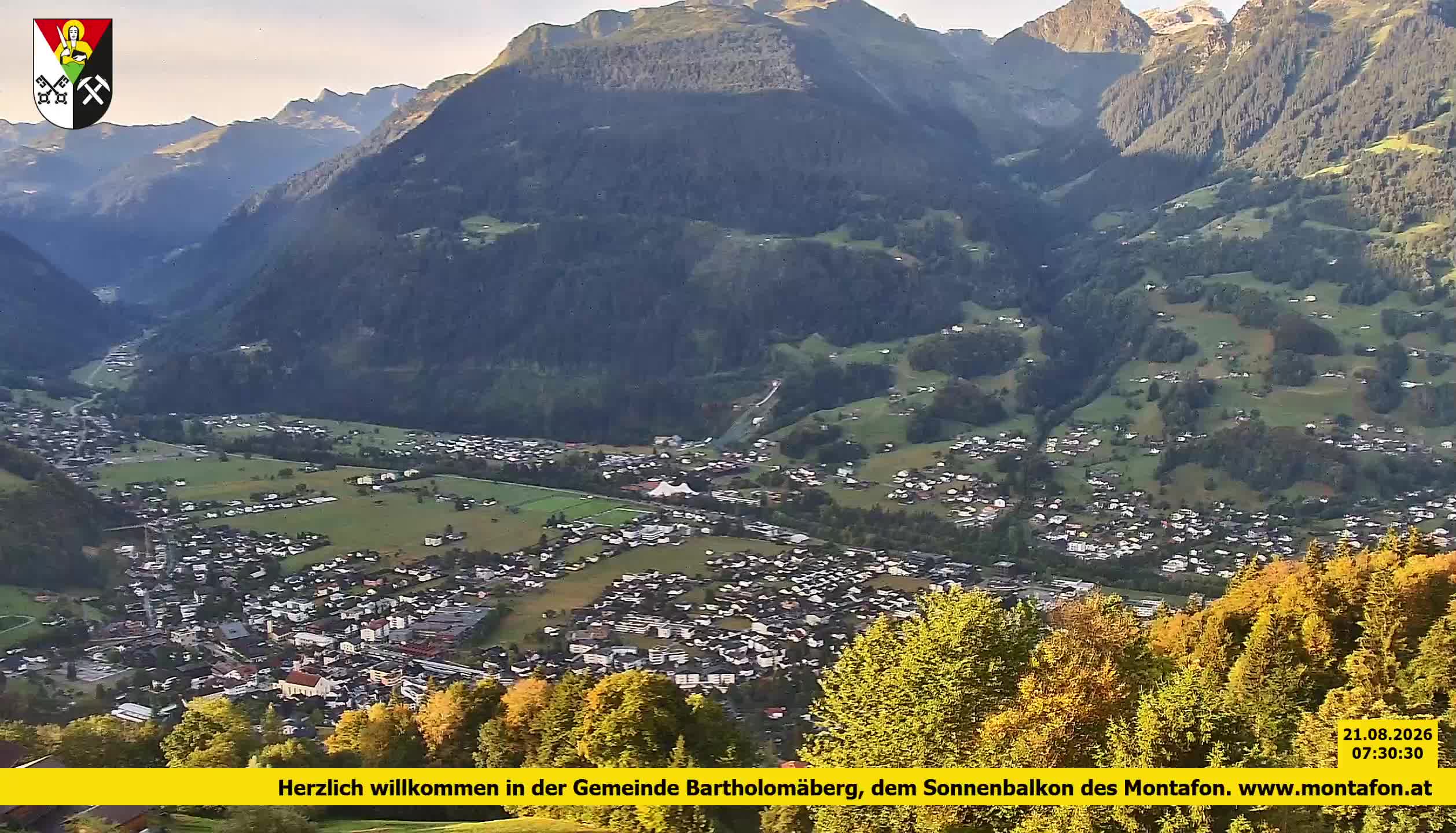 Bartholomäberg | Blick auf Schruns