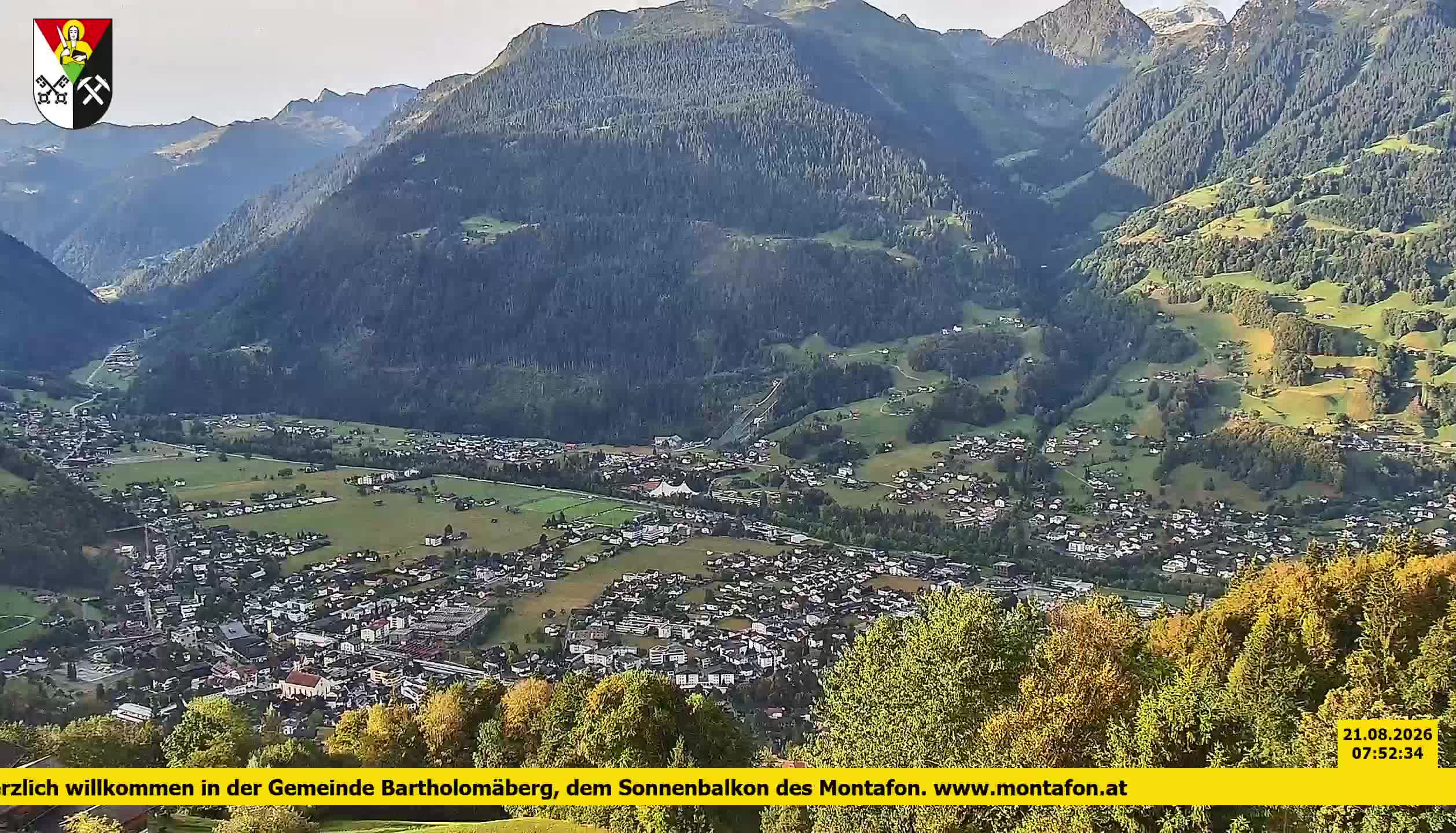Bartholomäberg | Blick auf Schruns