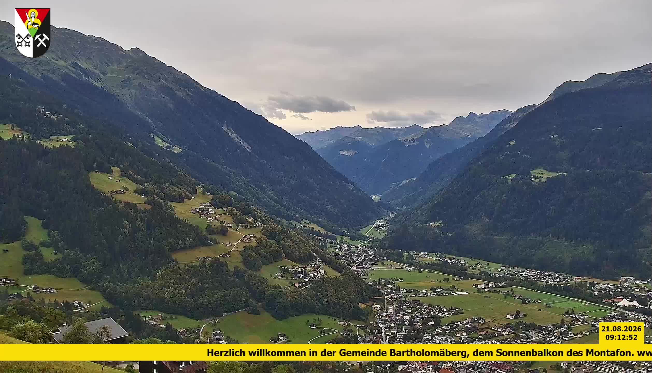 Bartholomäberg | Blick auf Schruns