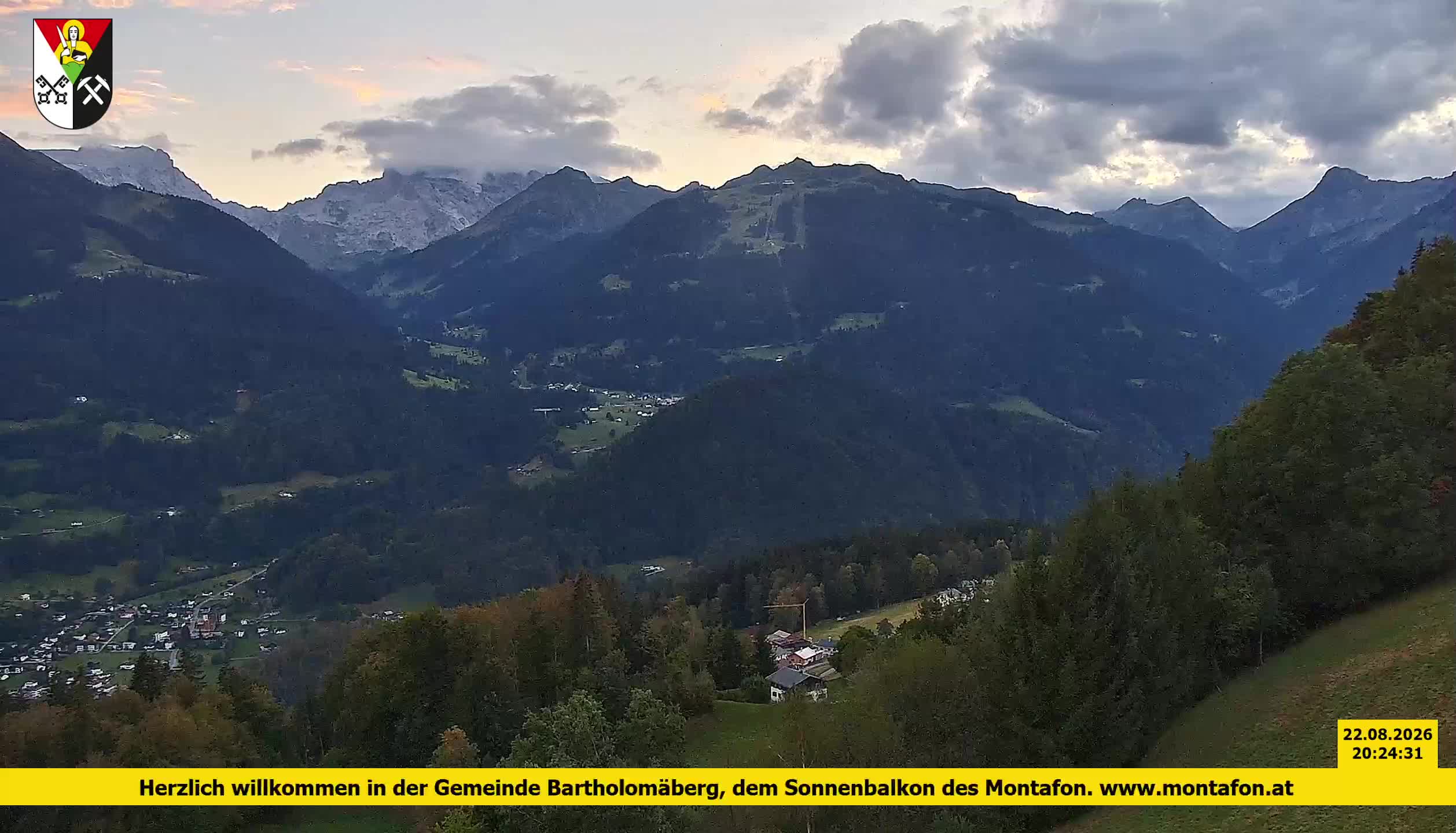 Bartholomäberg | Blick auf Schruns