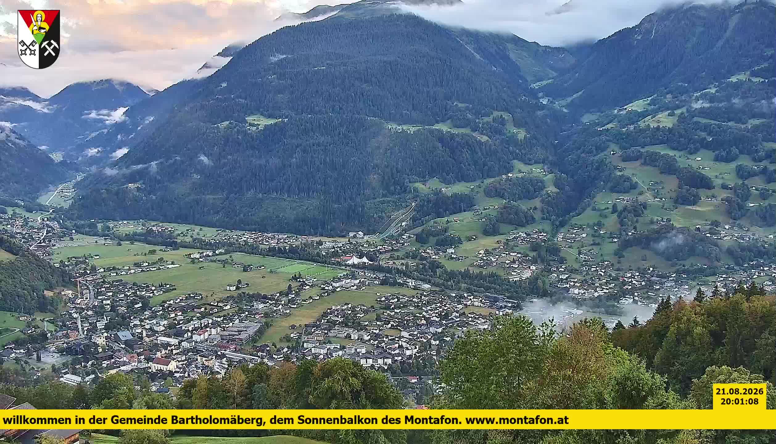 Bartholomäberg | Blick auf Schruns