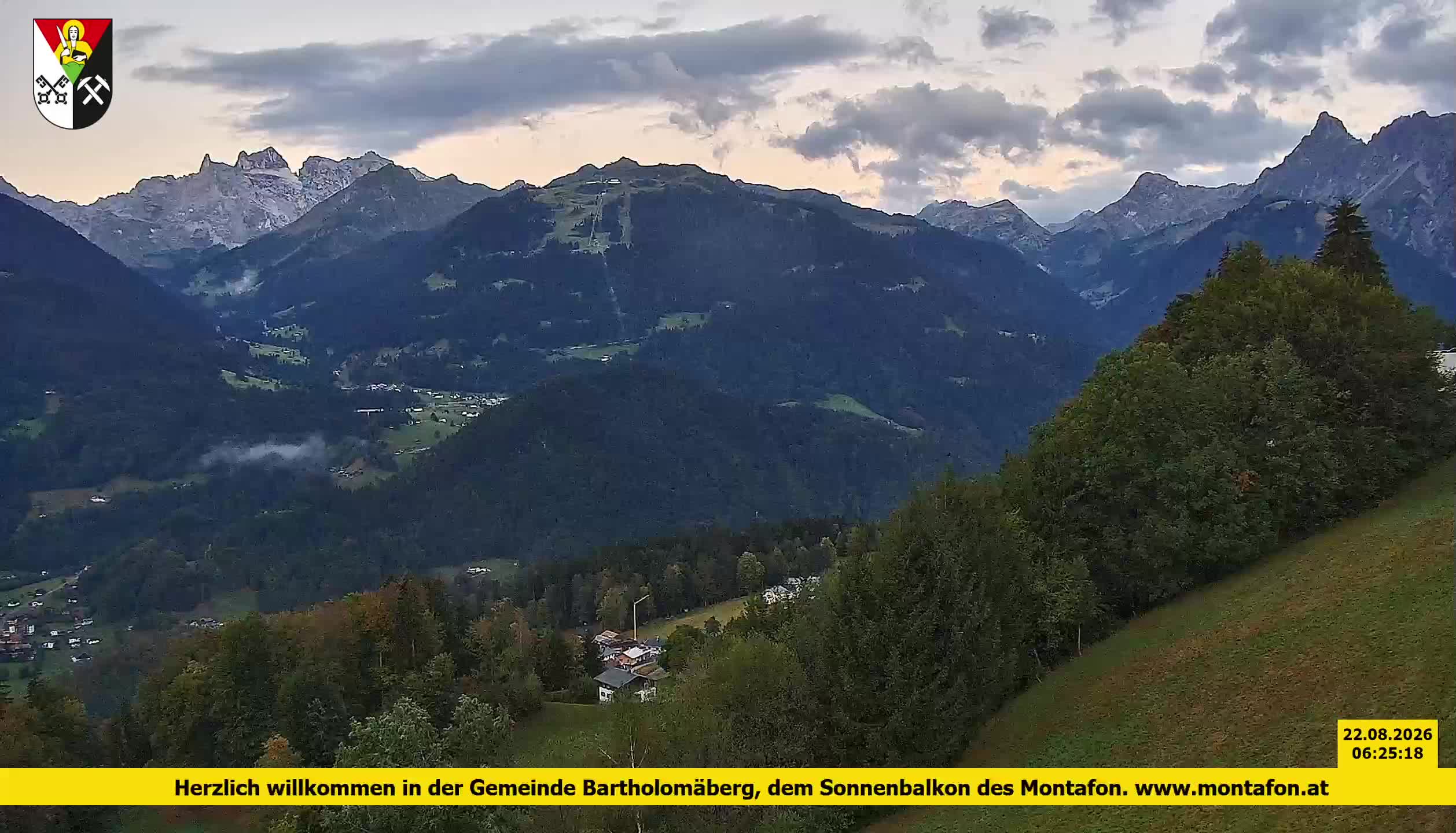 Bartholomäberg | Blick auf Schruns