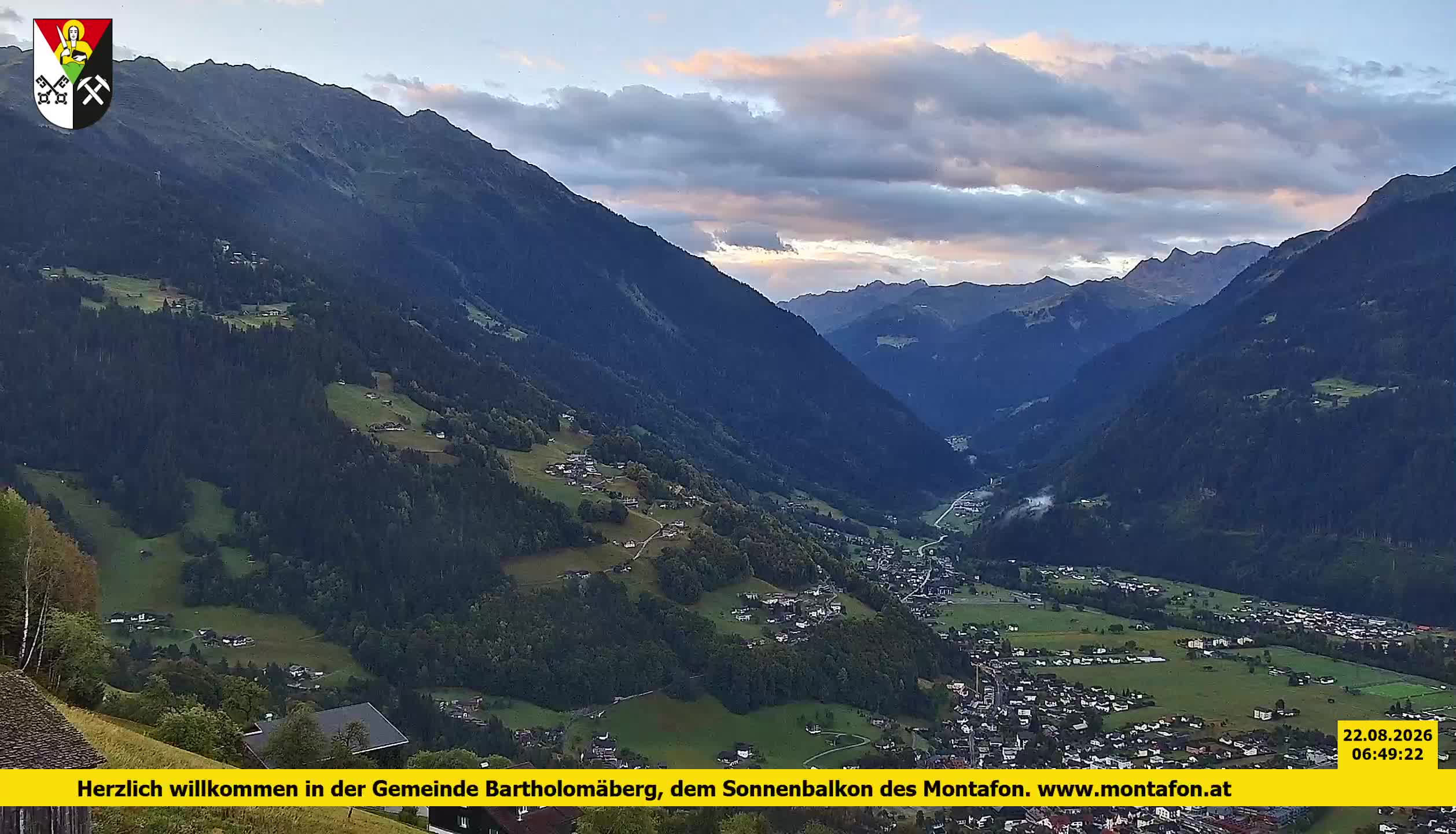 Bartholomäberg | Blick auf Schruns