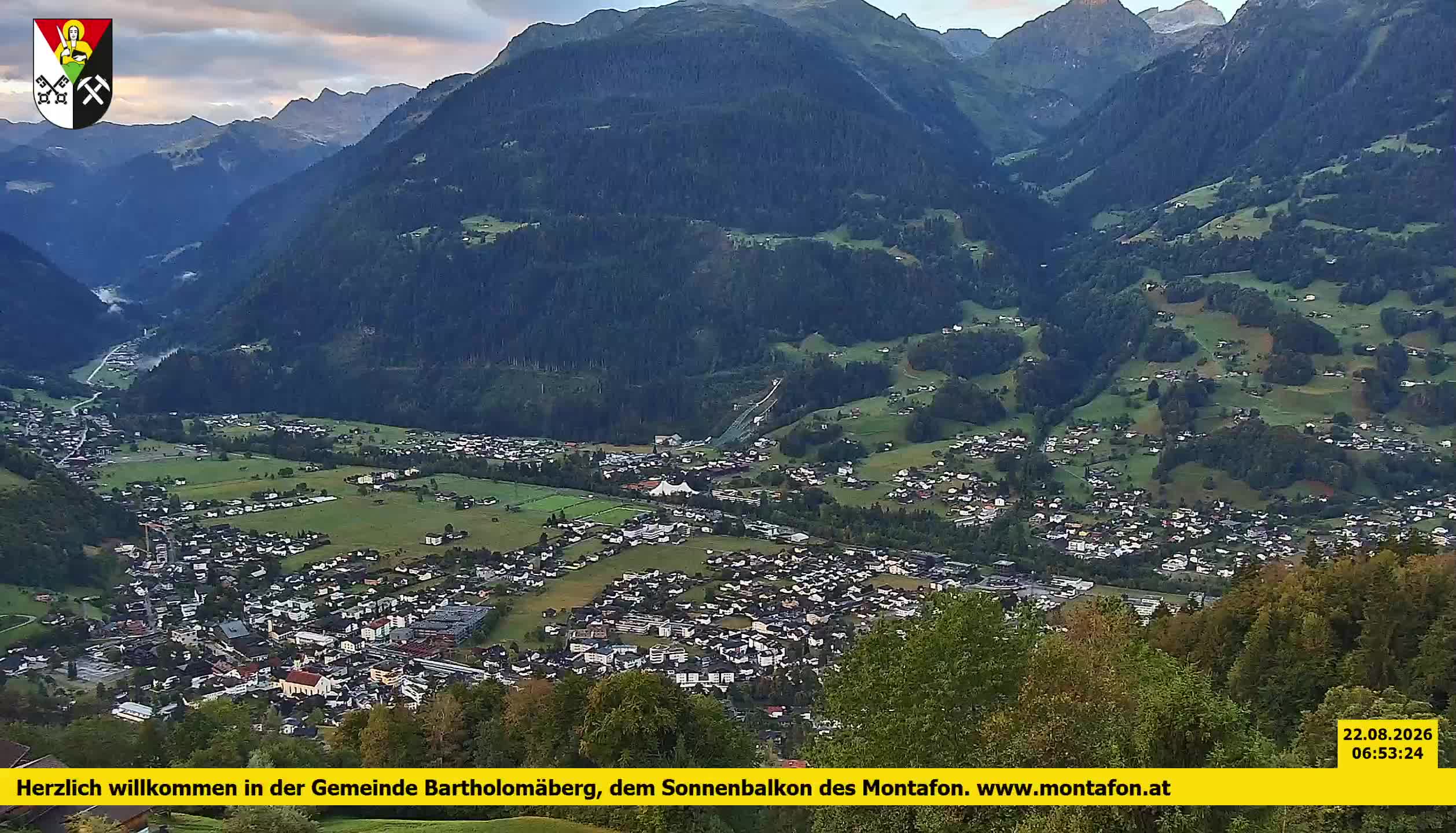 Bartholomäberg | Blick auf Schruns