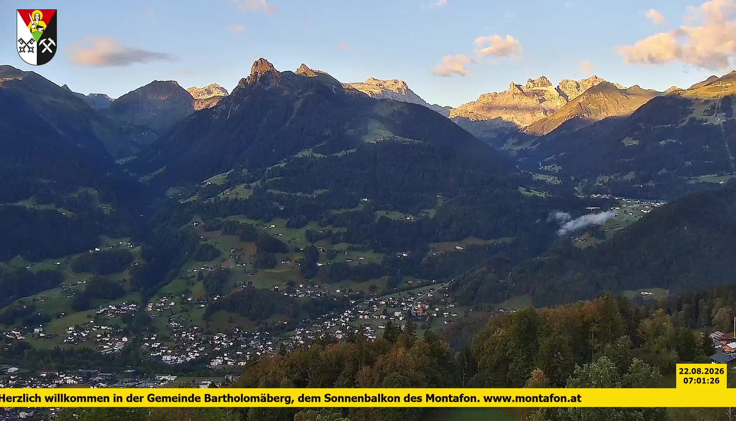 Bartholomäberg | Blick auf Schruns