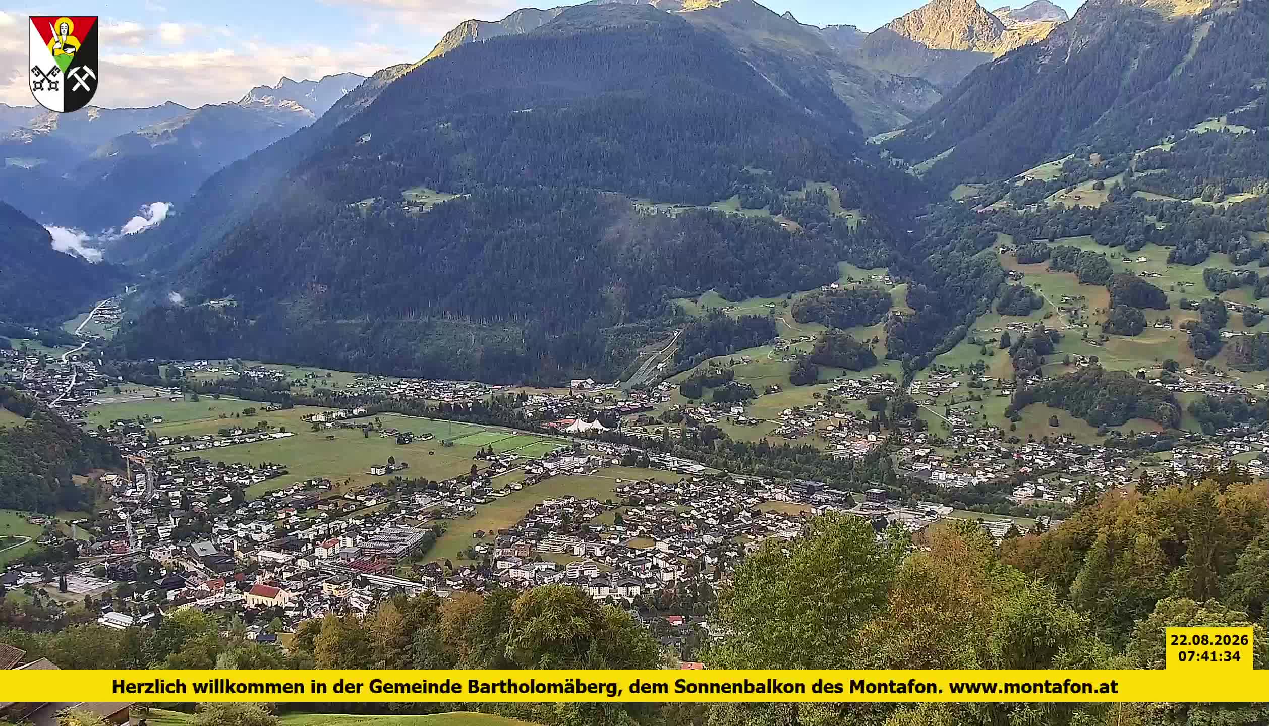 Bartholomäberg | Blick auf Schruns