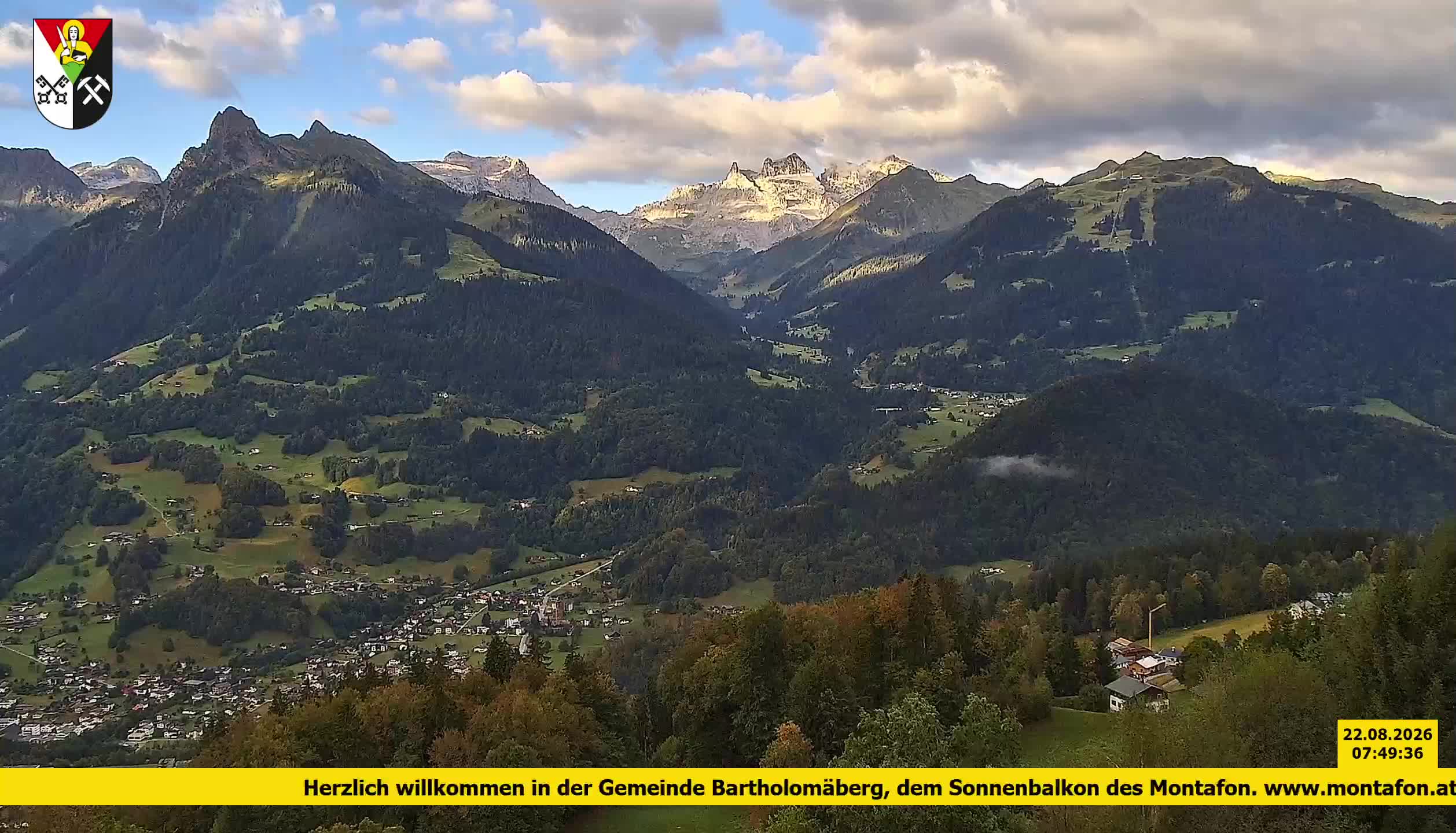 Bartholomäberg | Blick auf Schruns
