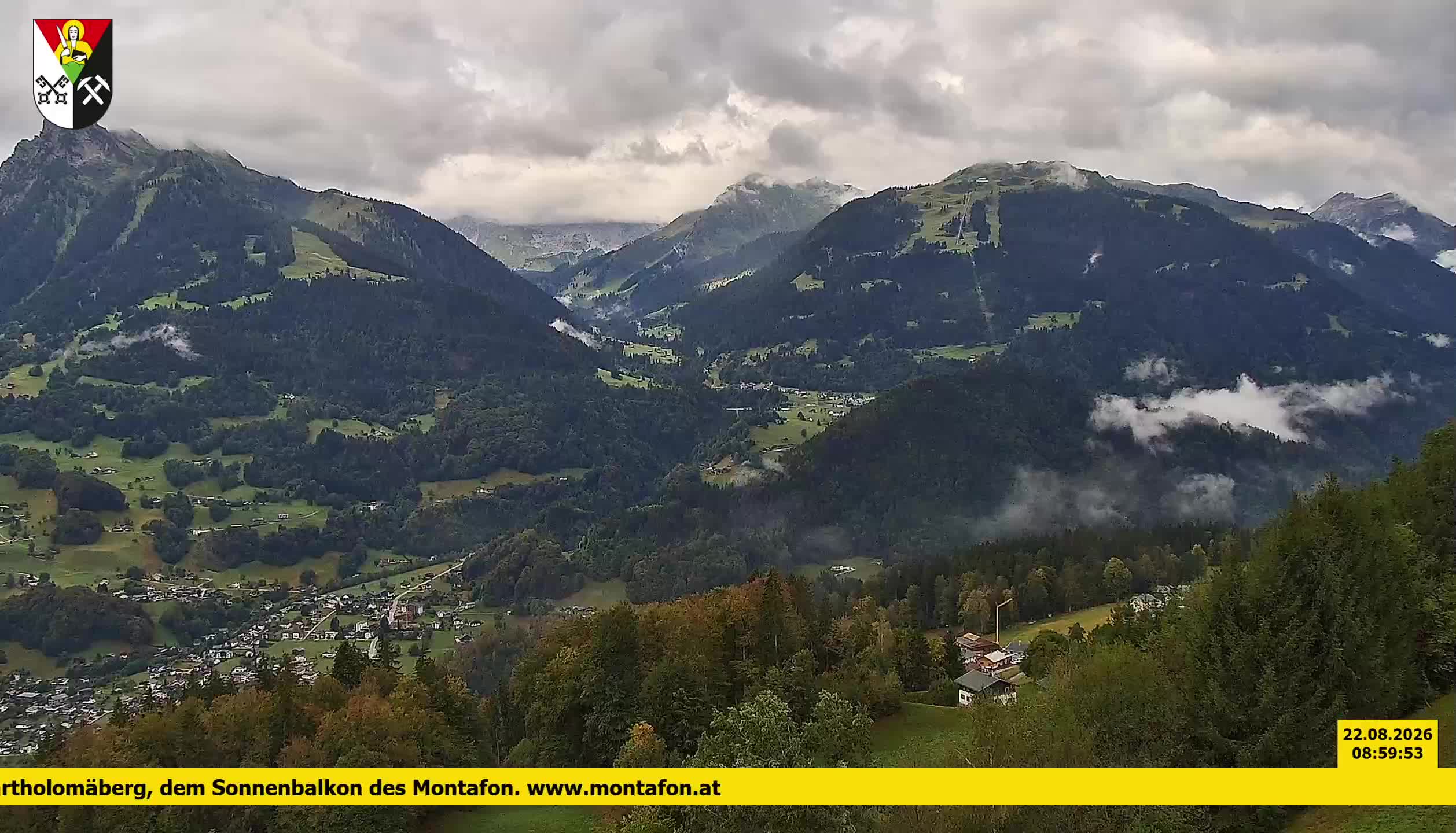 Bartholomäberg | Blick auf Schruns