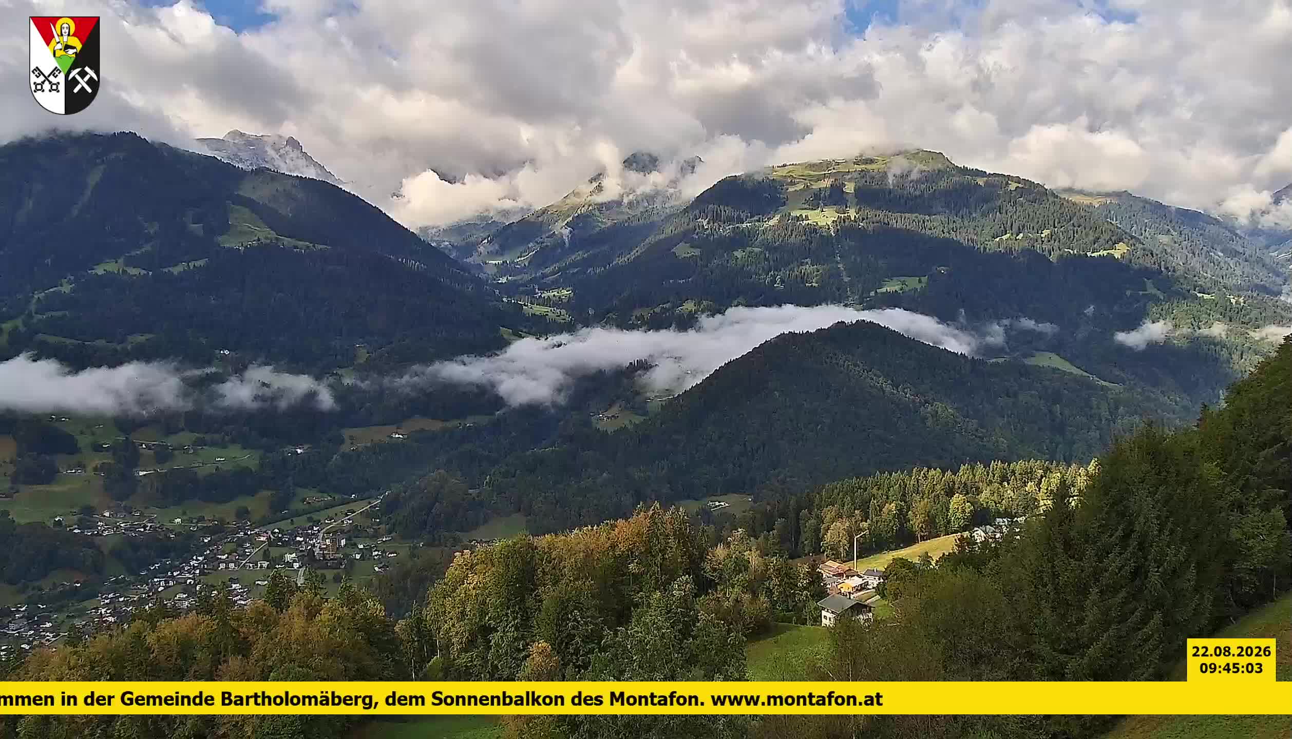 Bartholomäberg | Blick auf Schruns