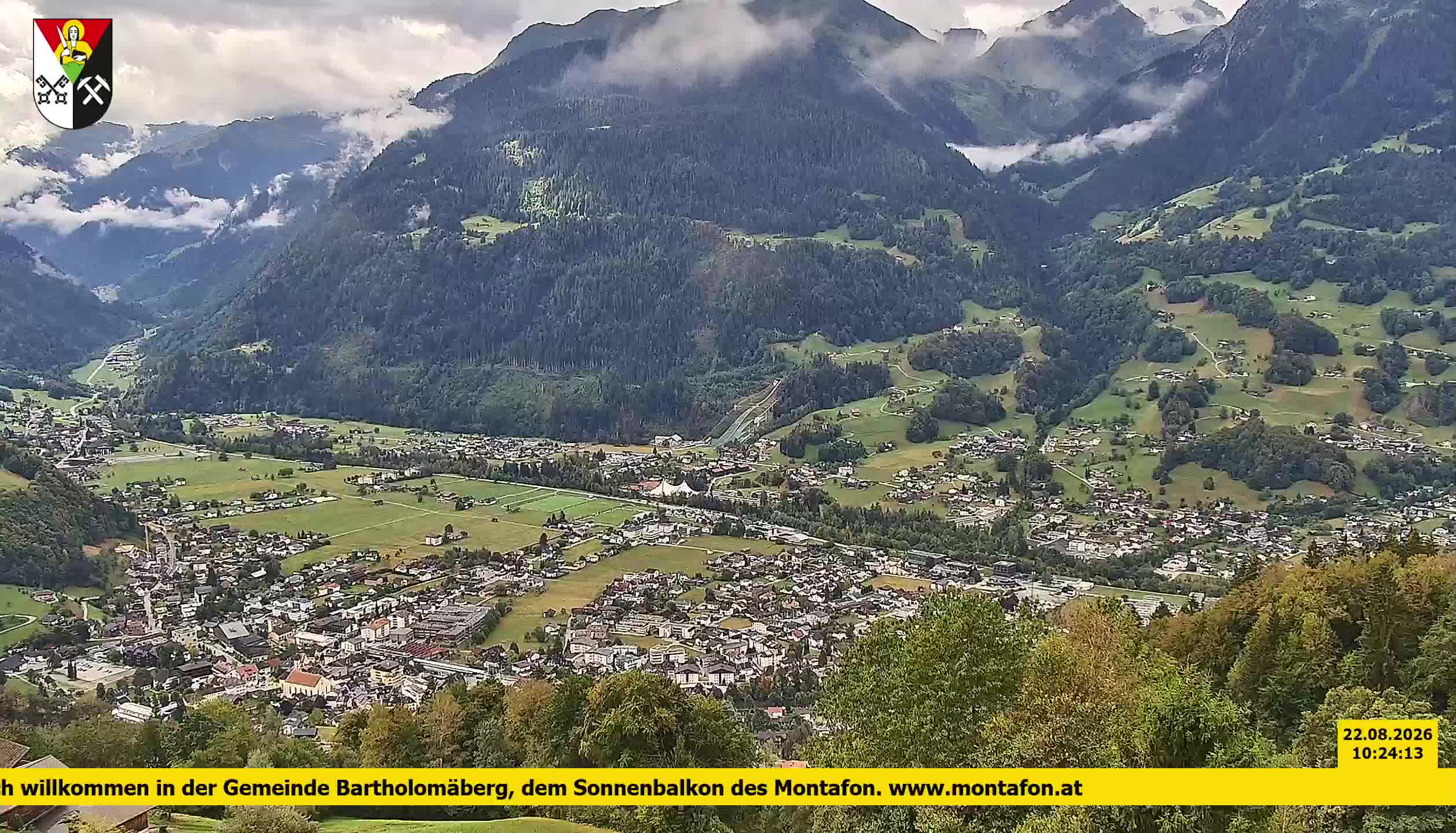 Bartholomäberg | Blick auf Schruns